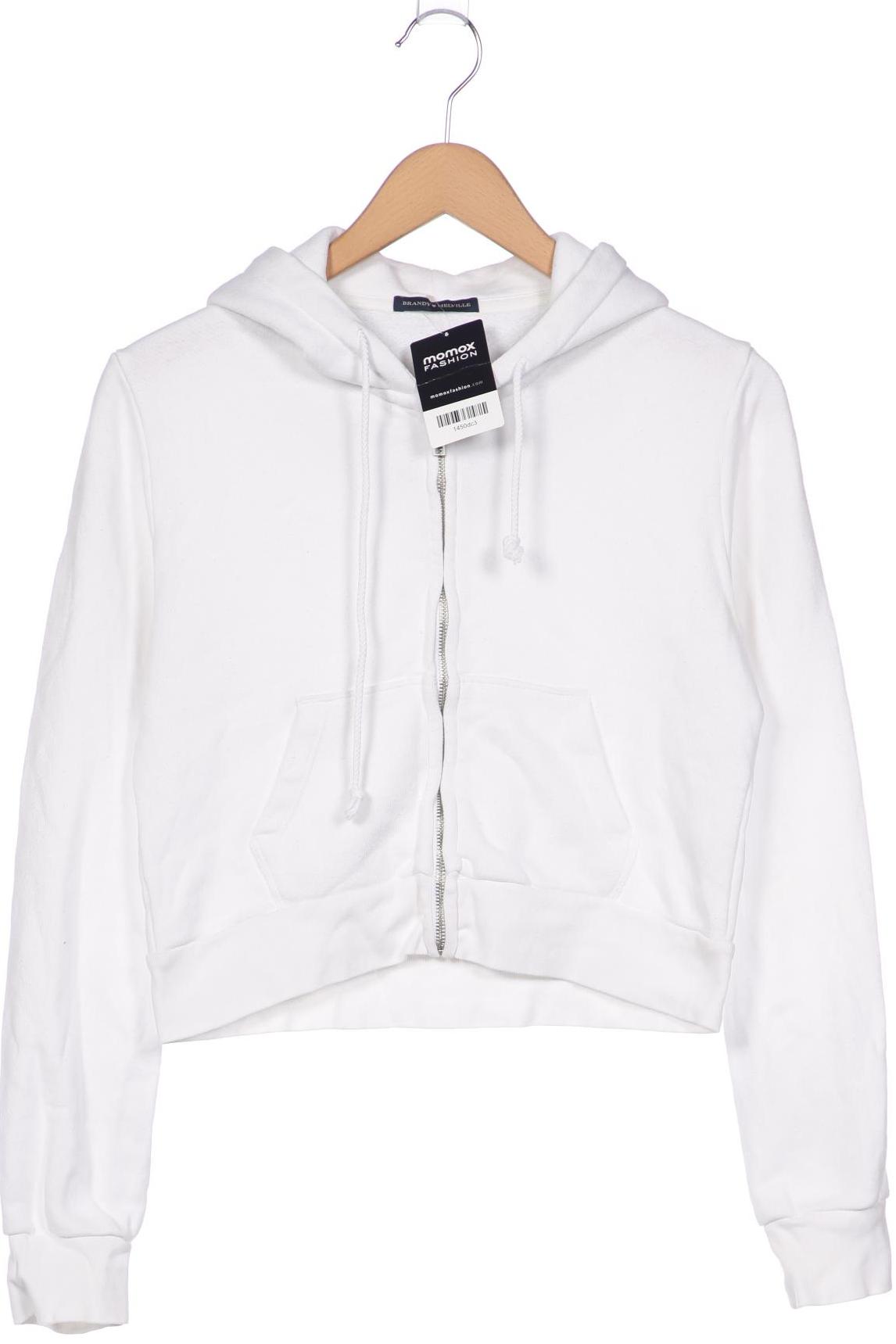 

Brandy Melville Damen Kapuzenpullover, weiß, Gr. 38