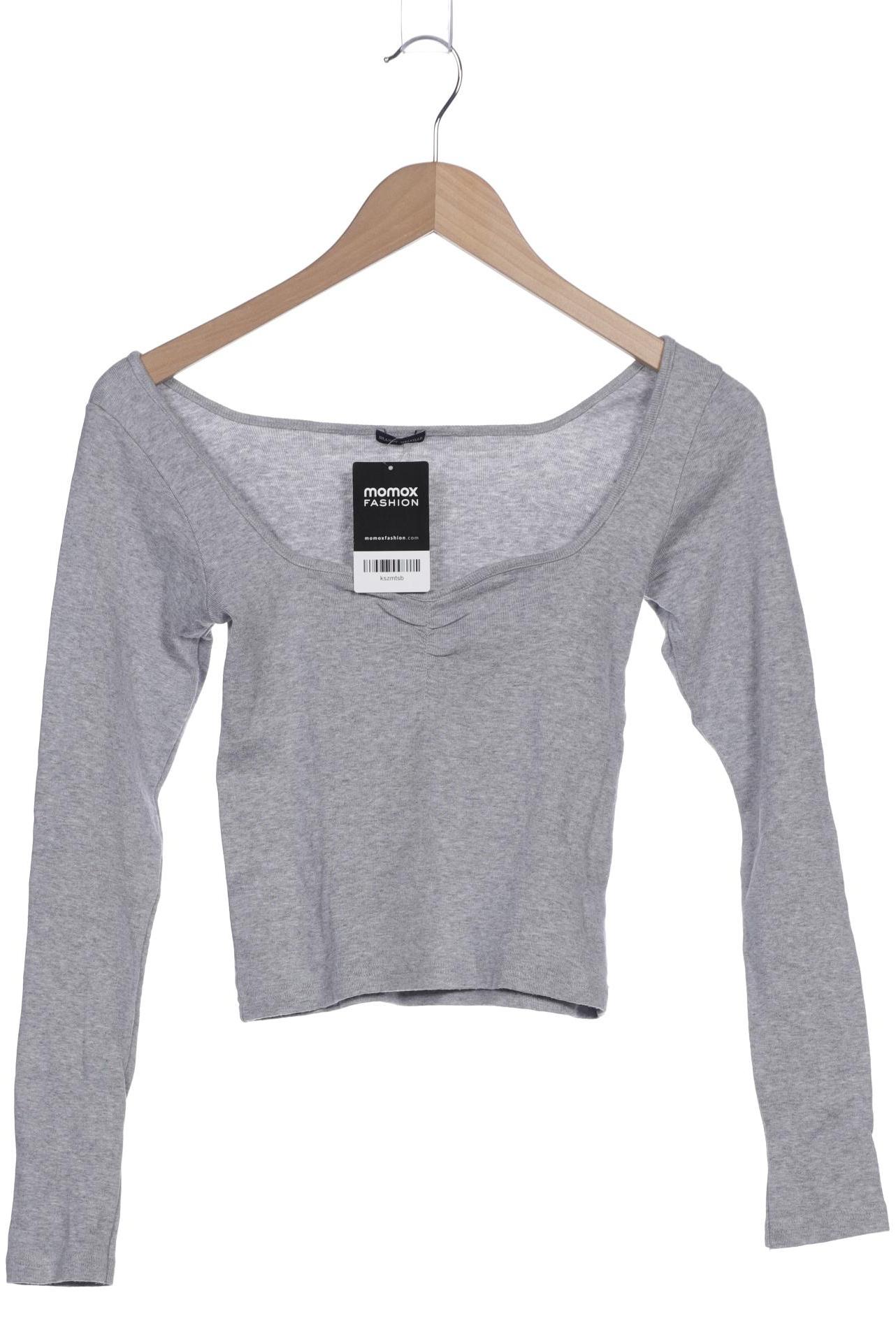 

Brandy Melville Damen Langarmshirt, grau, Gr. 32