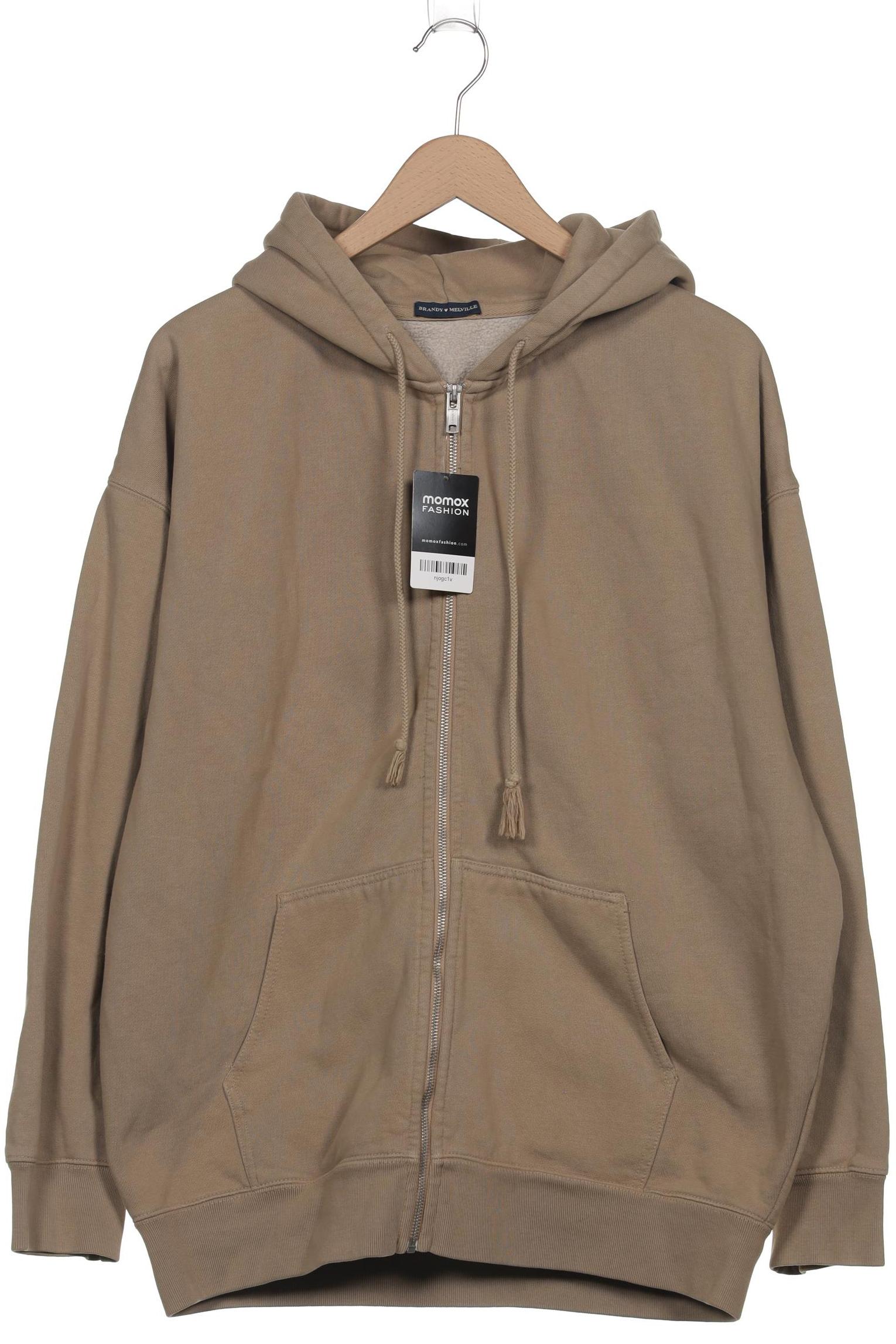 

Brandy Melville Damen Kapuzenpullover, beige, Gr. 44