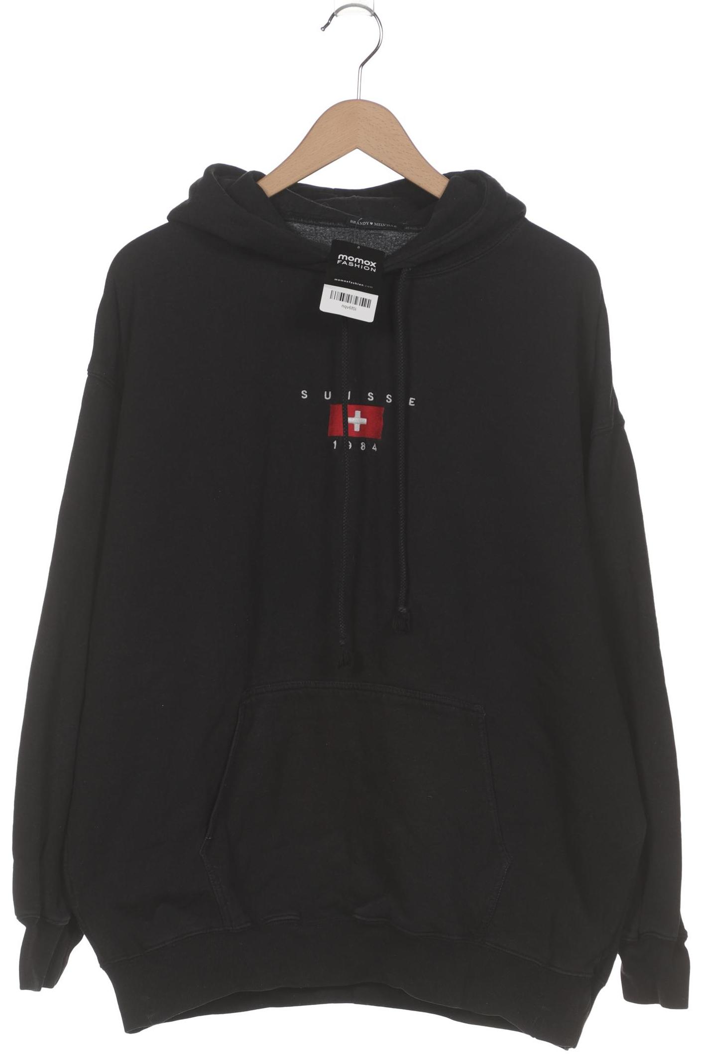

Brandy Melville Damen Kapuzenpullover, schwarz, Gr. 42