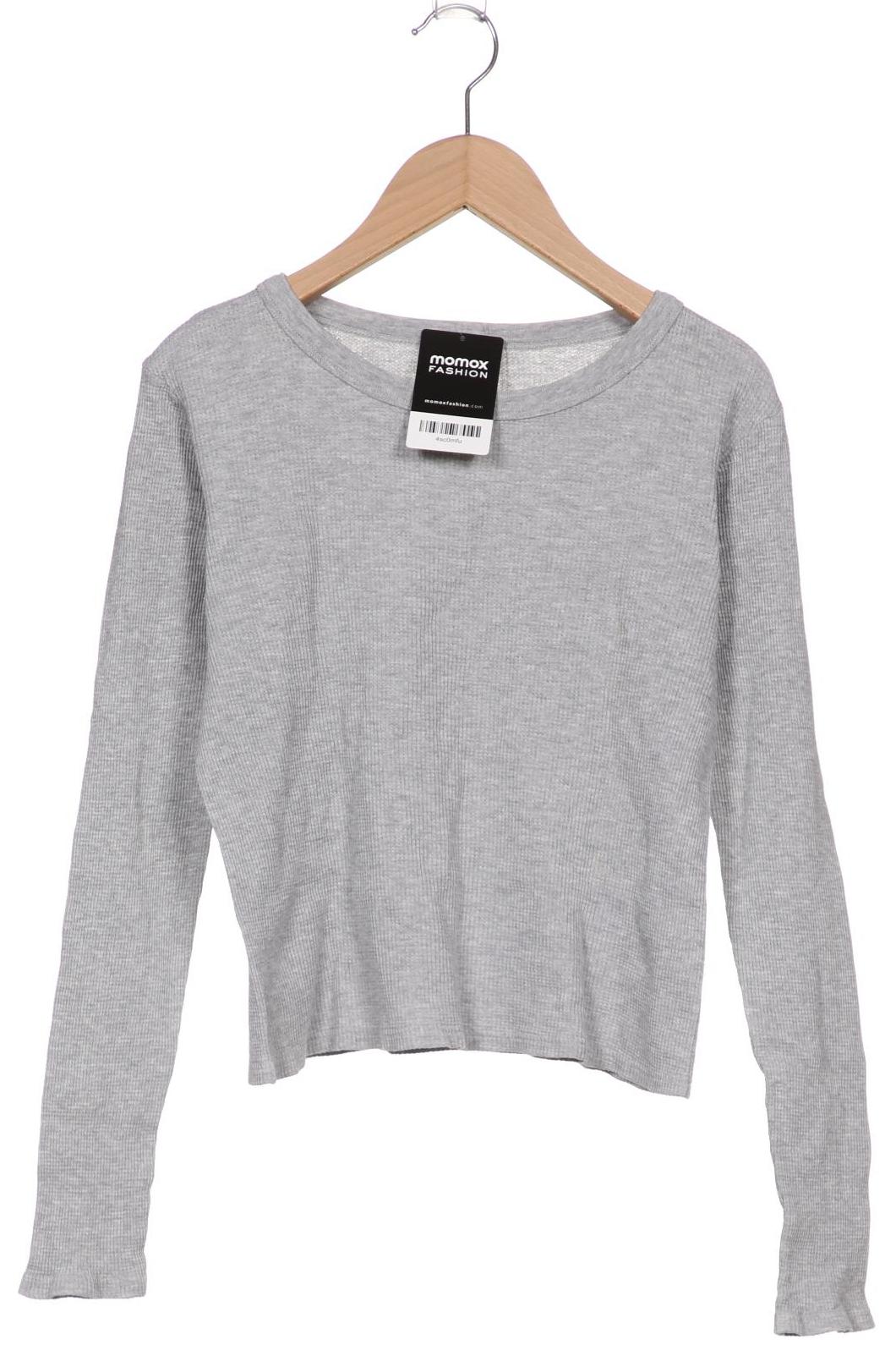 

Brandy Melville Damen Langarmshirt, grau, Gr. 36