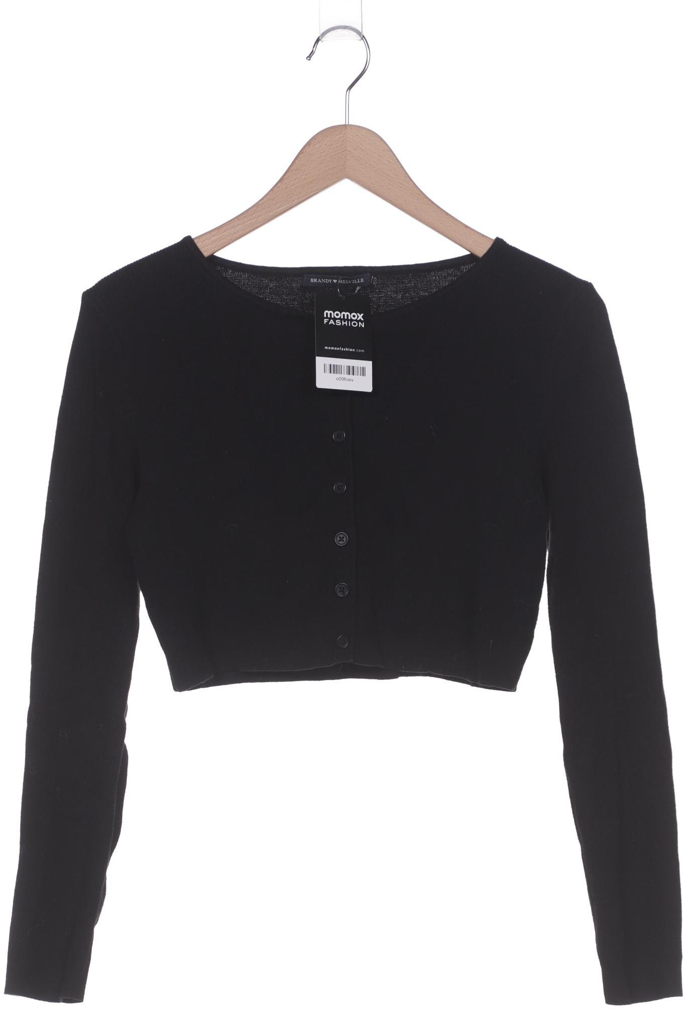 

Brandy Melville Damen Strickjacke, schwarz, Gr. 38