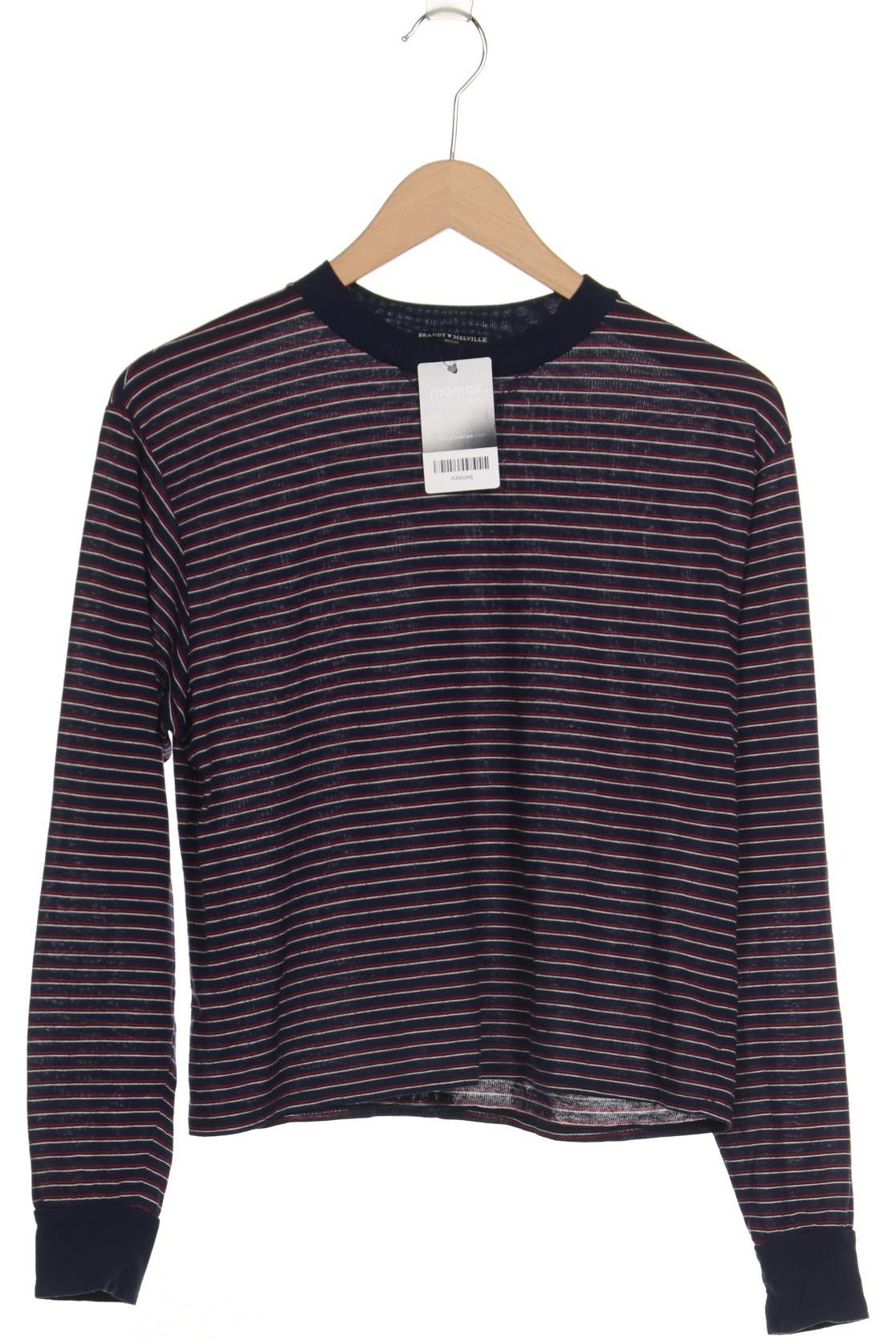 

Brandy Melville Damen Langarmshirt, marineblau, Gr. uni