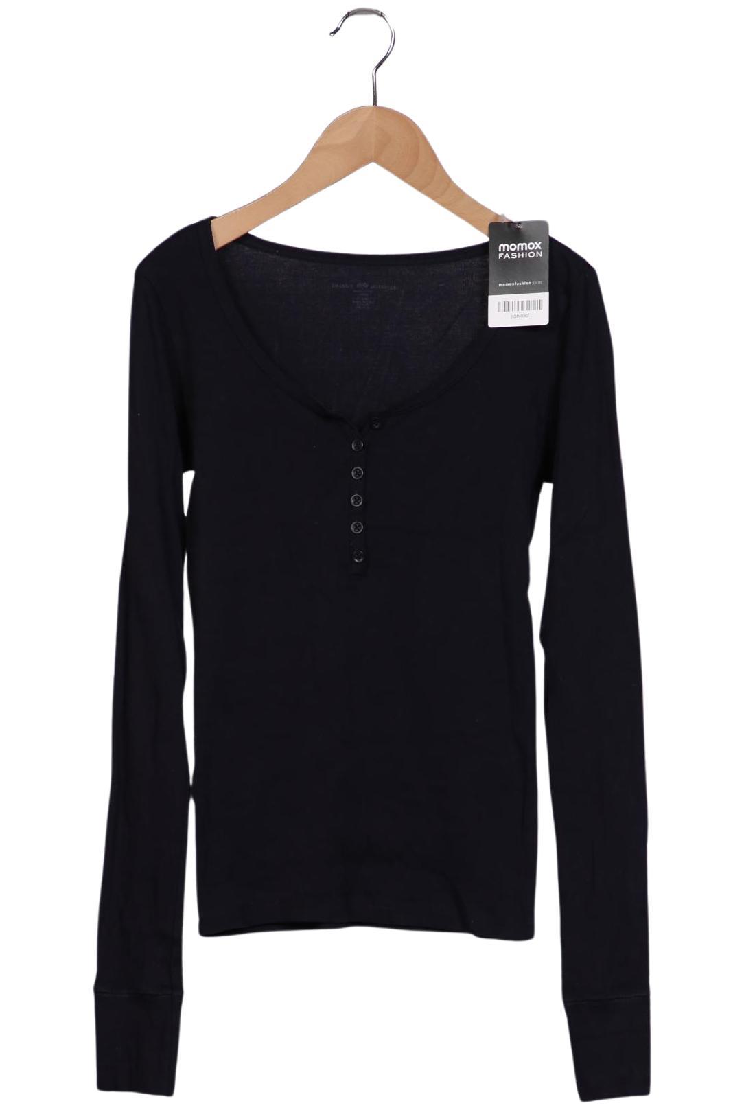 

Brandy Melville Damen Langarmshirt, marineblau, Gr. 32