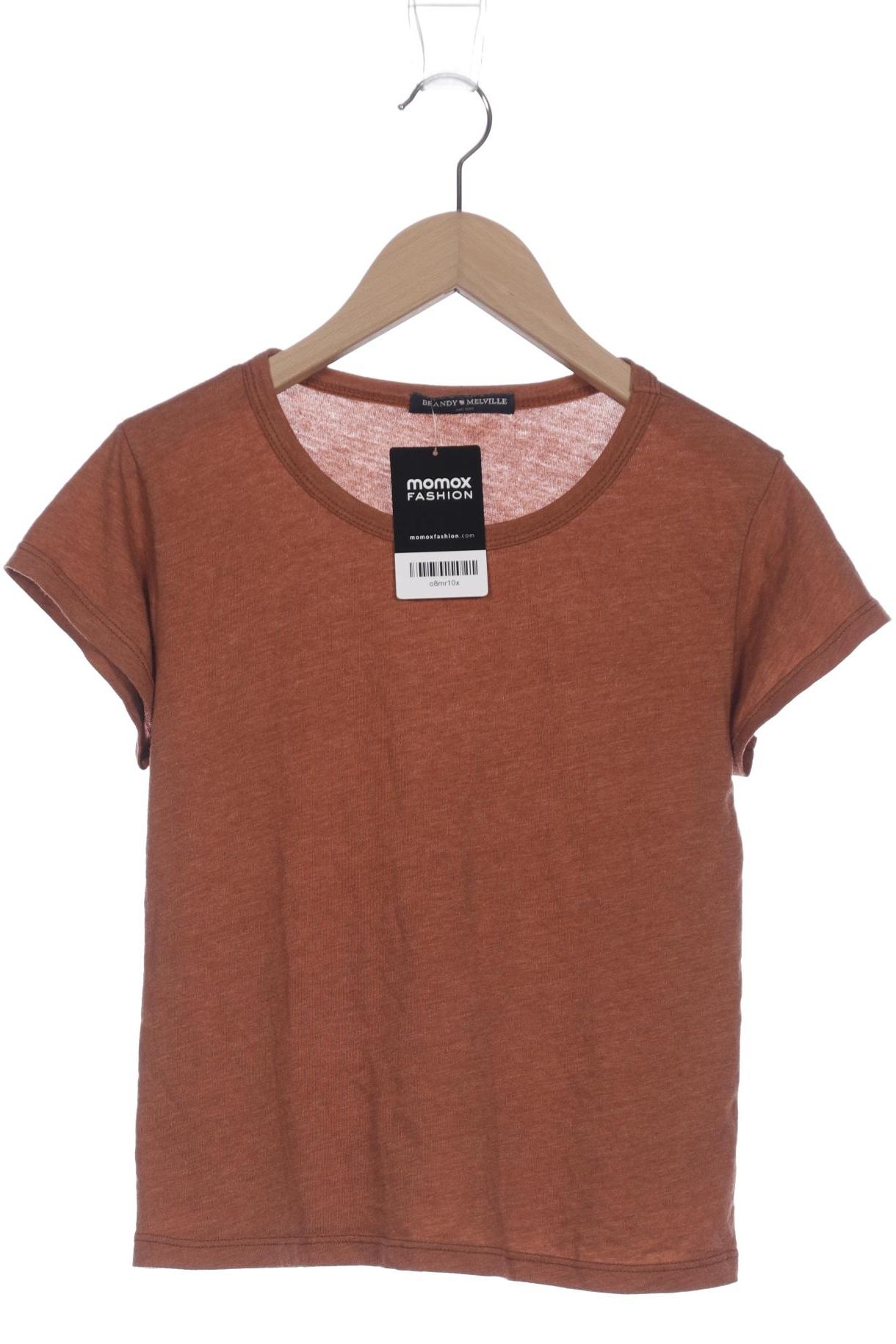 

Brandy Melville Damen T-Shirt, braun, Gr. uni