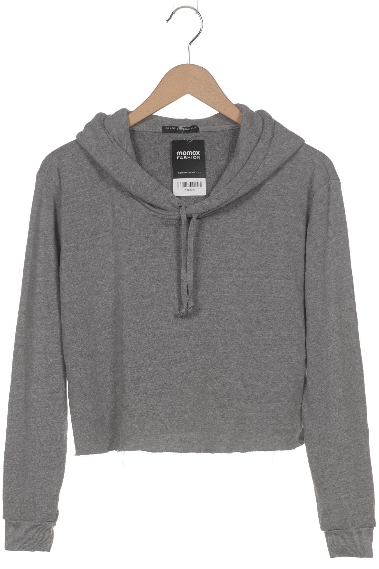 

Brandy Melville Damen Kapuzenpullover, grau, Gr. uni