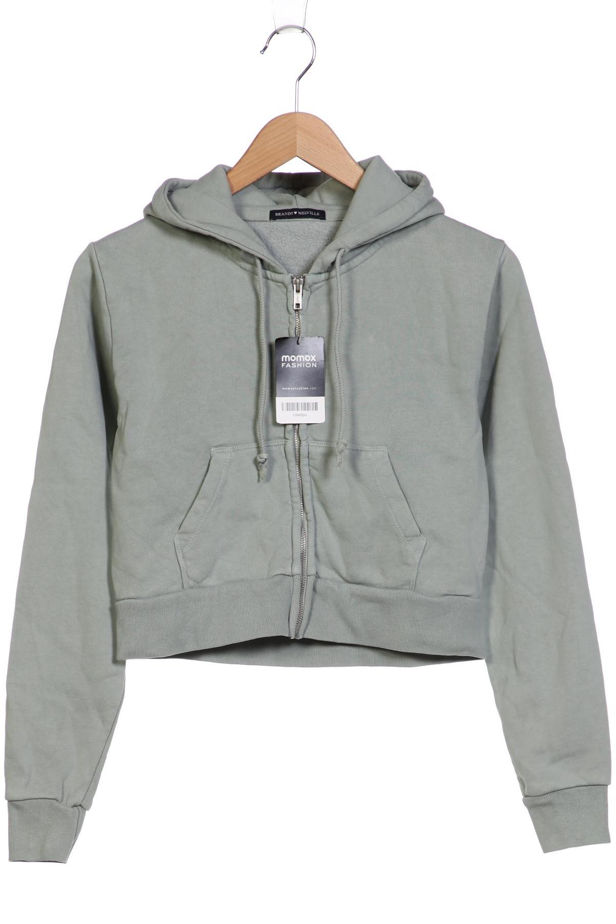 

Brandy Melville Damen Kapuzenpullover, grün, Gr. 36