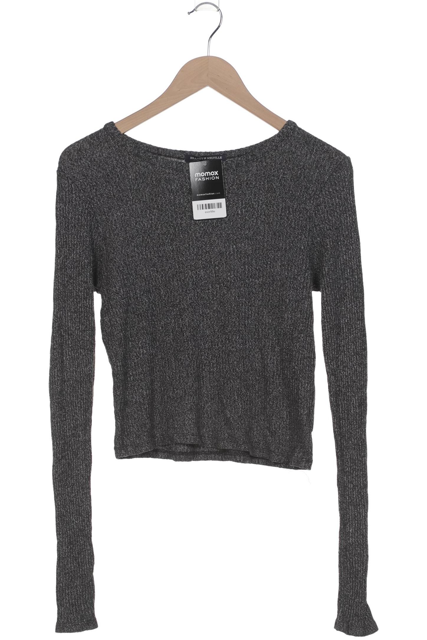 

Brandy Melville Damen Langarmshirt, grau, Gr. uni