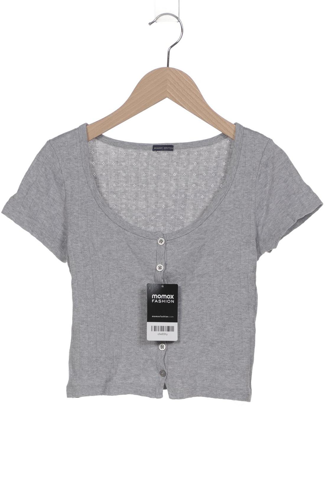 

Brandy Melville Damen Strickjacke, grau, Gr. 32