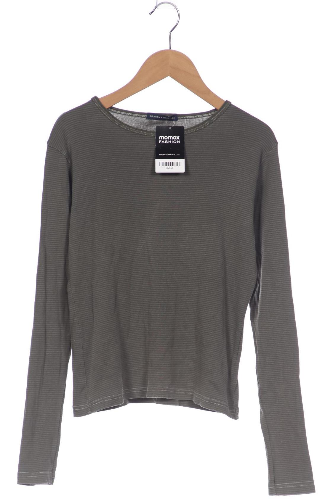 

Brandy Melville Damen Langarmshirt, grün, Gr. 36