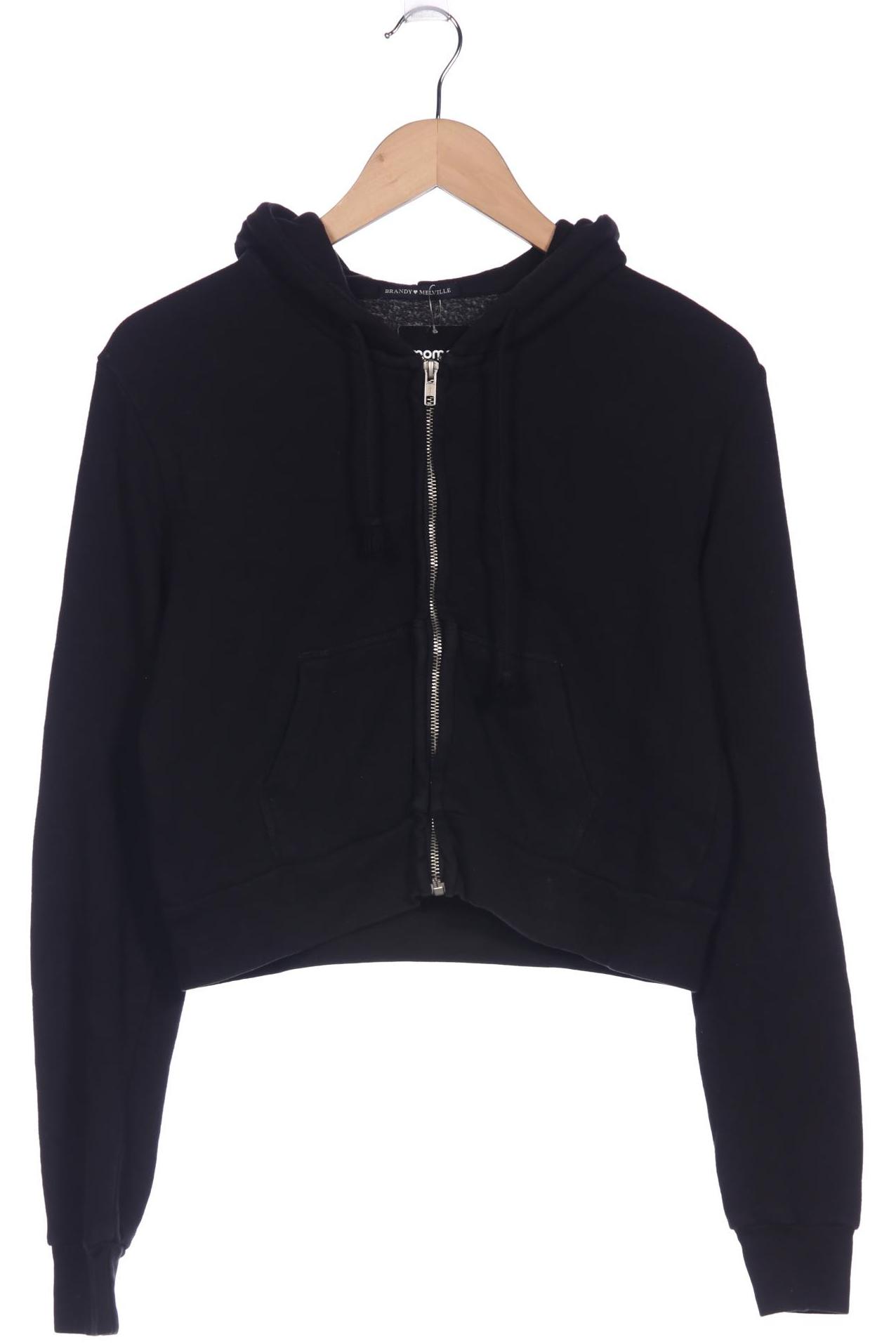 

Brandy Melville Damen Kapuzenpullover, schwarz, Gr. 38