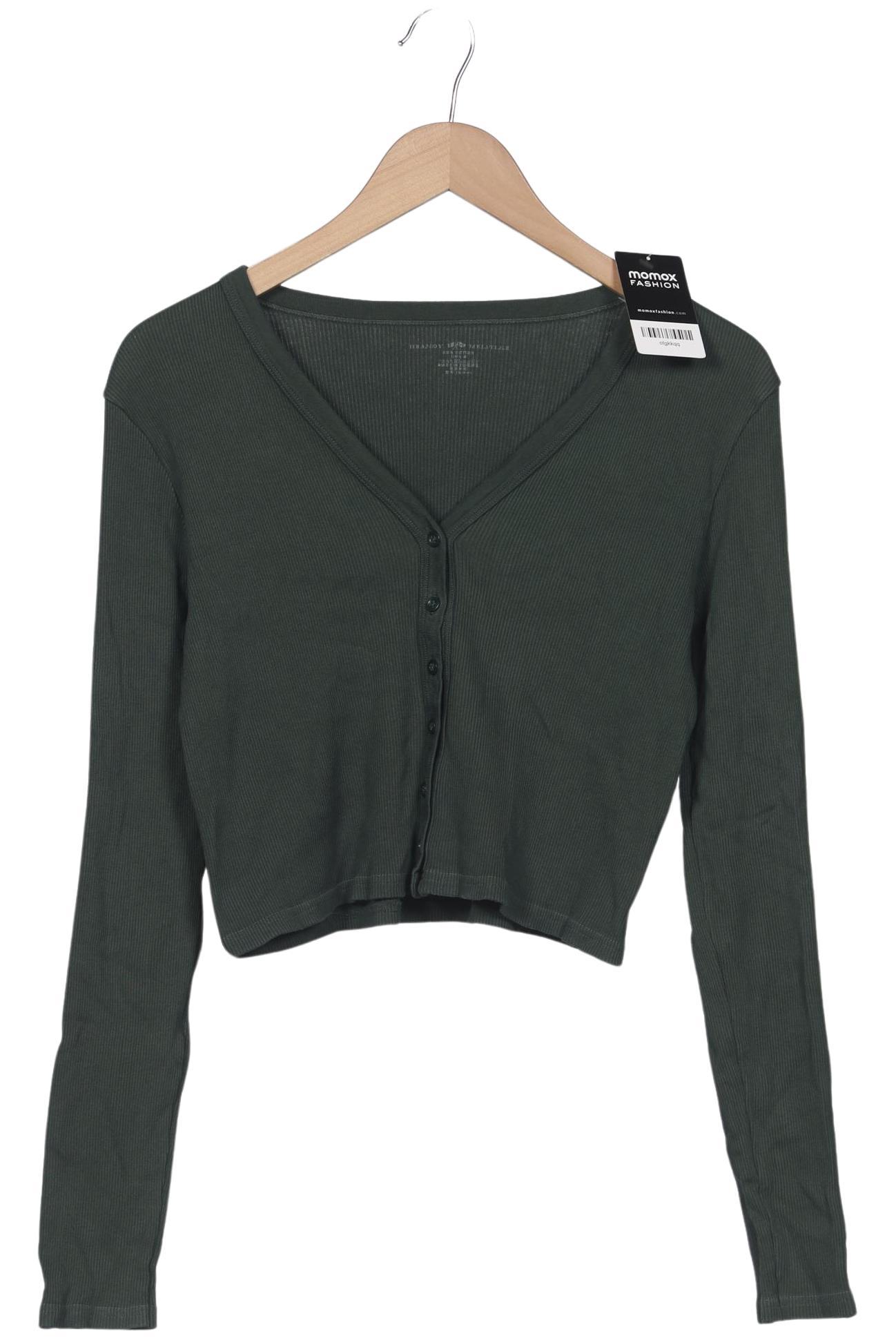 

Brandy Melville Damen Langarmshirt, grün, Gr. 38