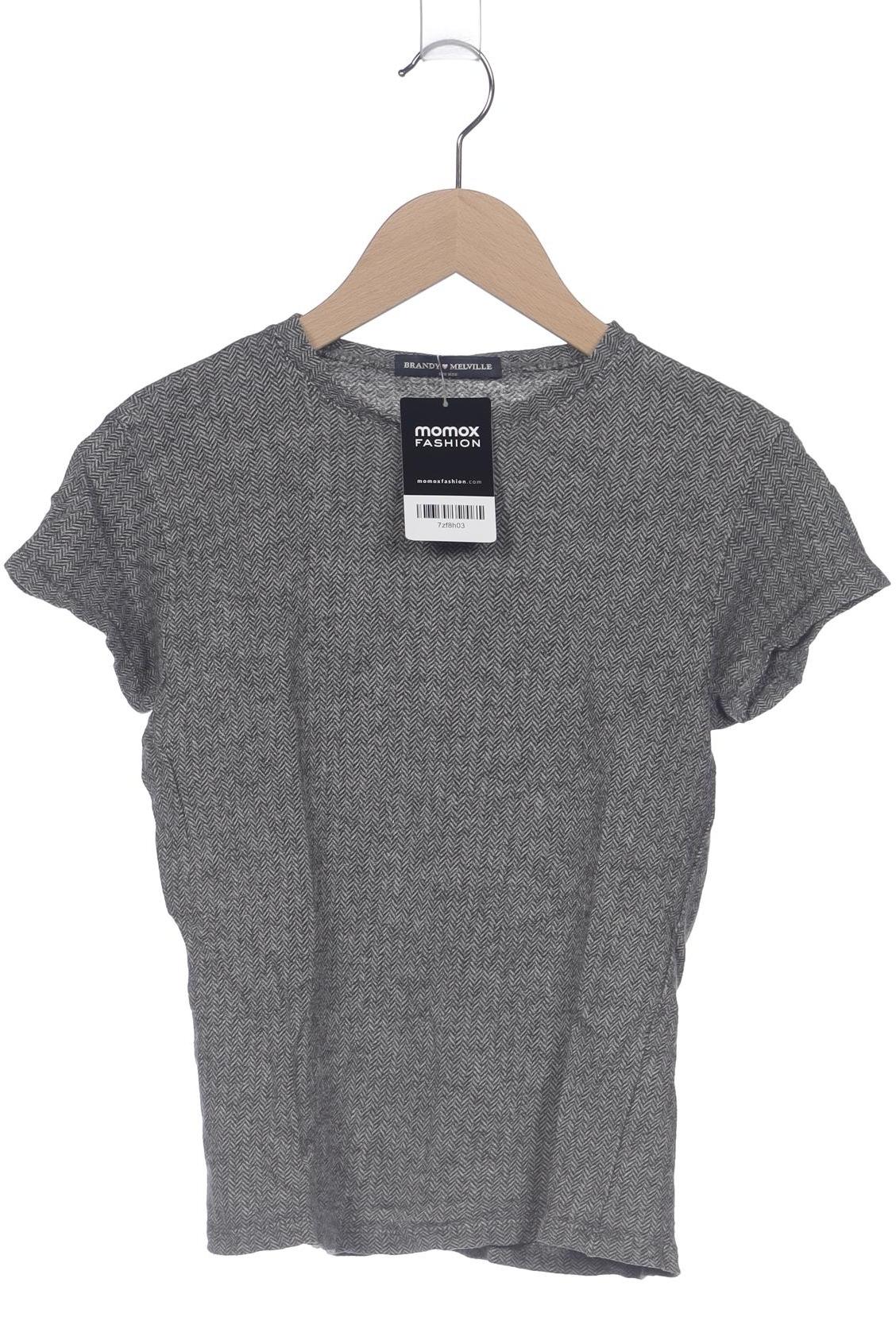 

Brandy Melville Damen T-Shirt, grau, Gr. 32