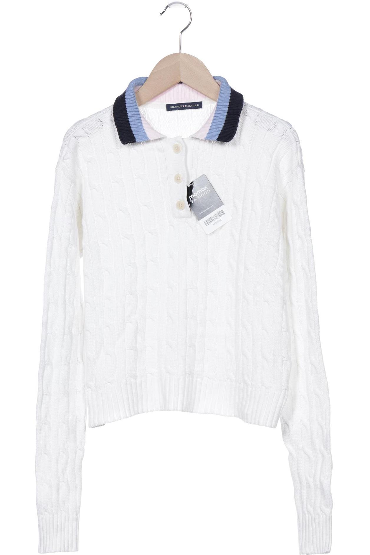 

Brandy Melville Damen Pullover, weiß, Gr. 38