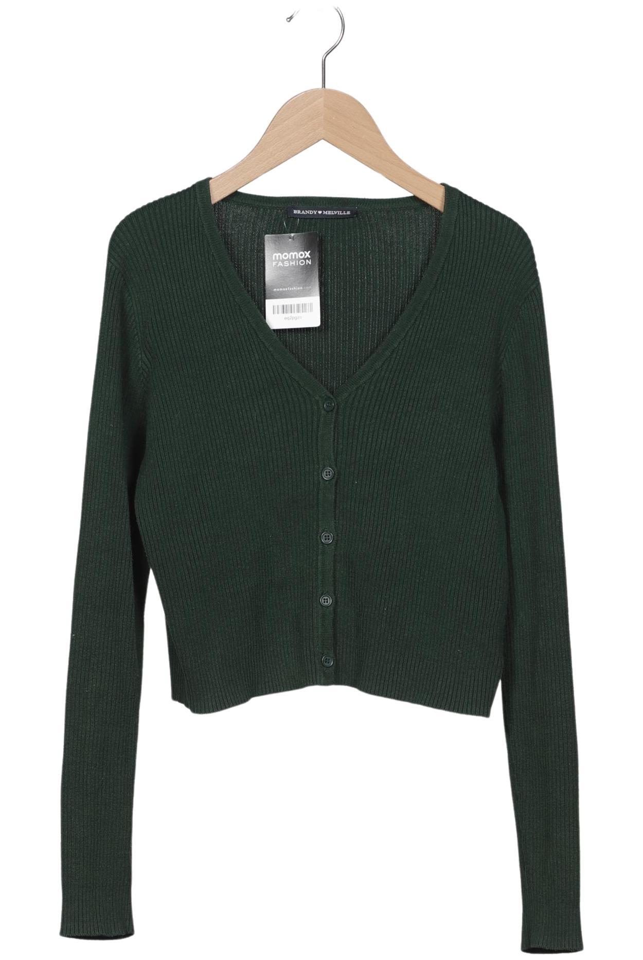 

Brandy Melville Damen Strickjacke, grün, Gr. 38
