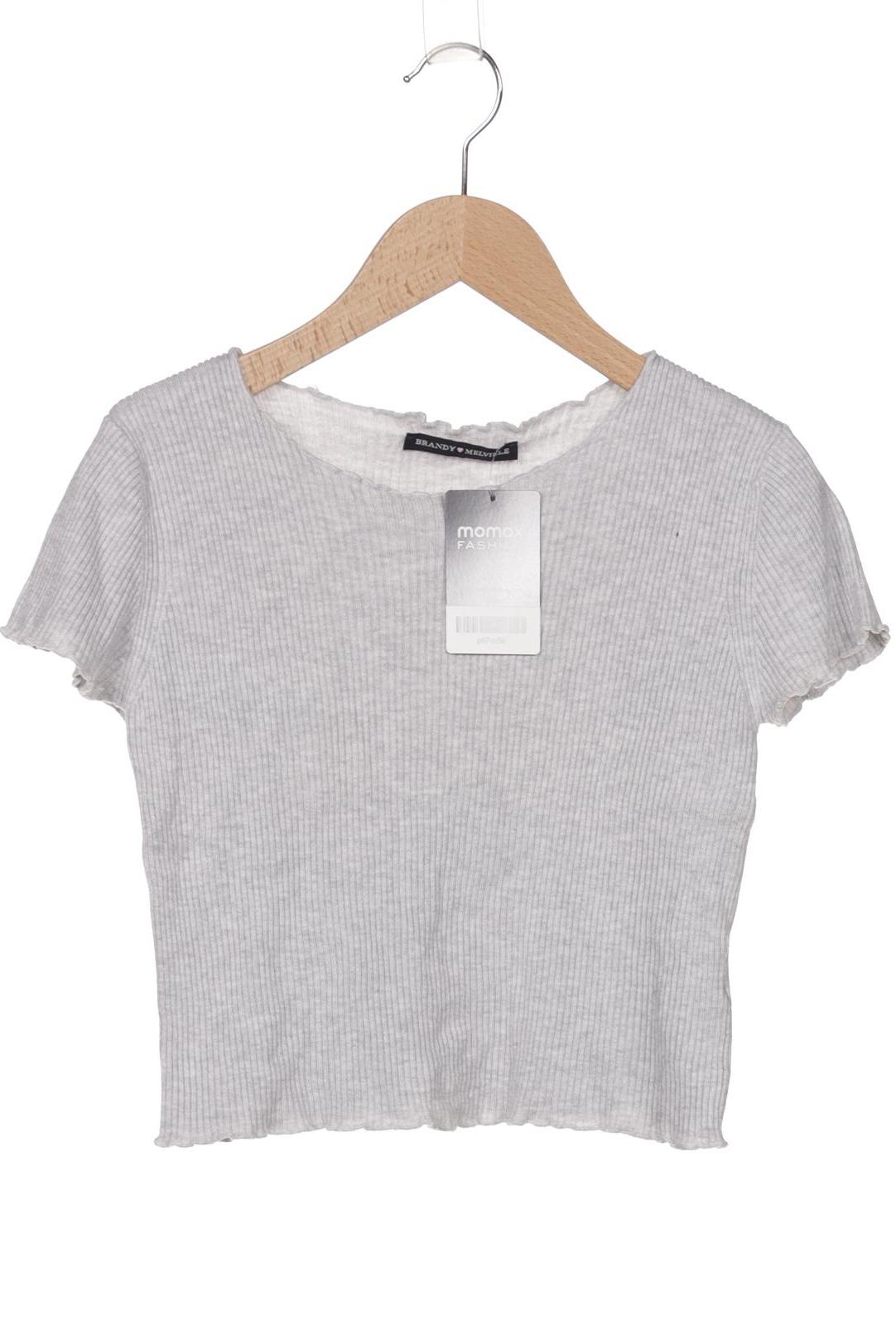 

Brandy Melville Damen T-Shirt, grau, Gr. 30