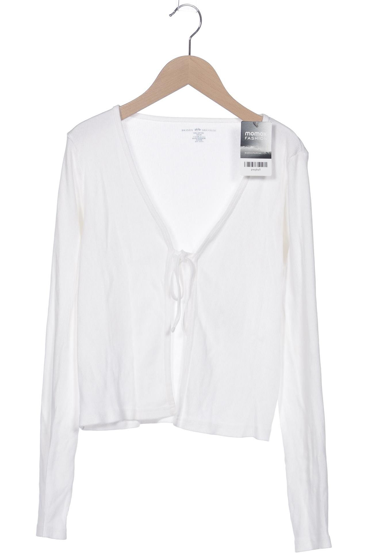 

Brandy Melville Damen Strickjacke, weiß, Gr. 14