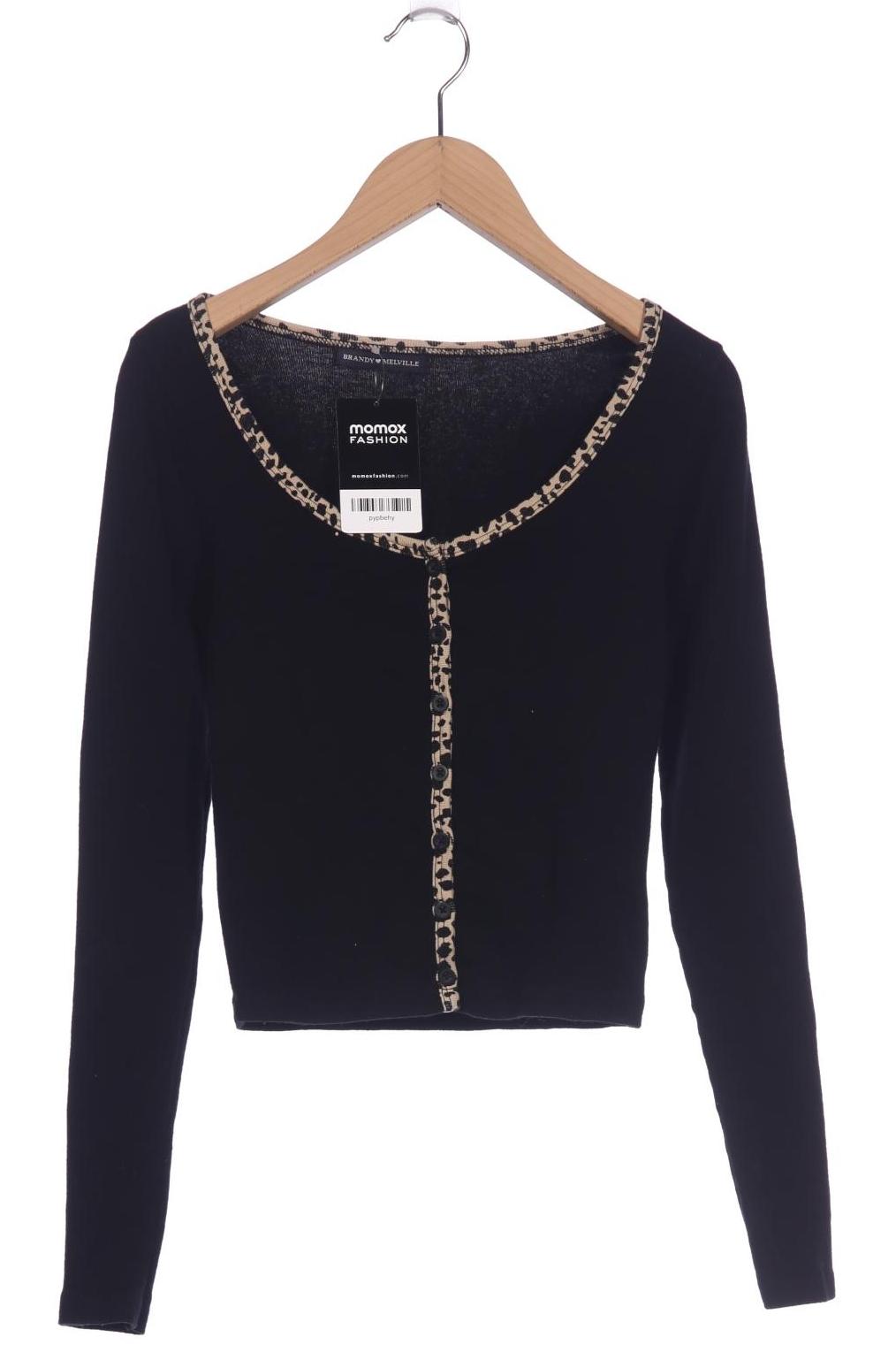 

Brandy Melville Damen Strickjacke, schwarz, Gr. 30