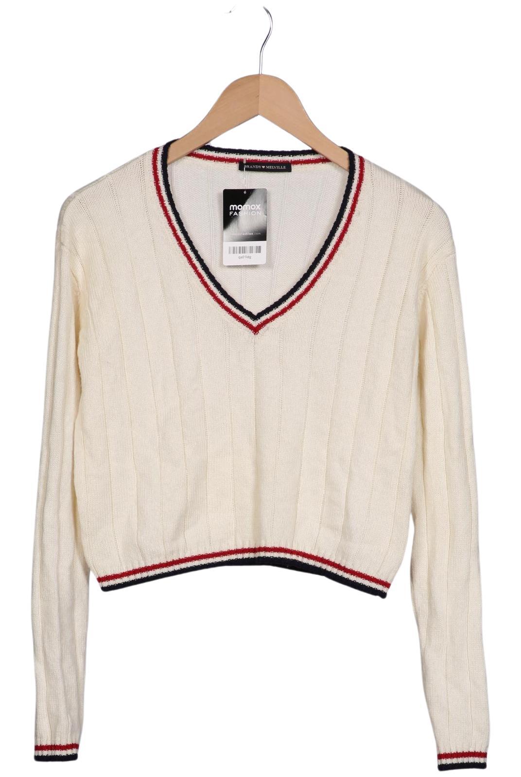 

Brandy Melville Damen Pullover, cremeweiß, Gr. 38