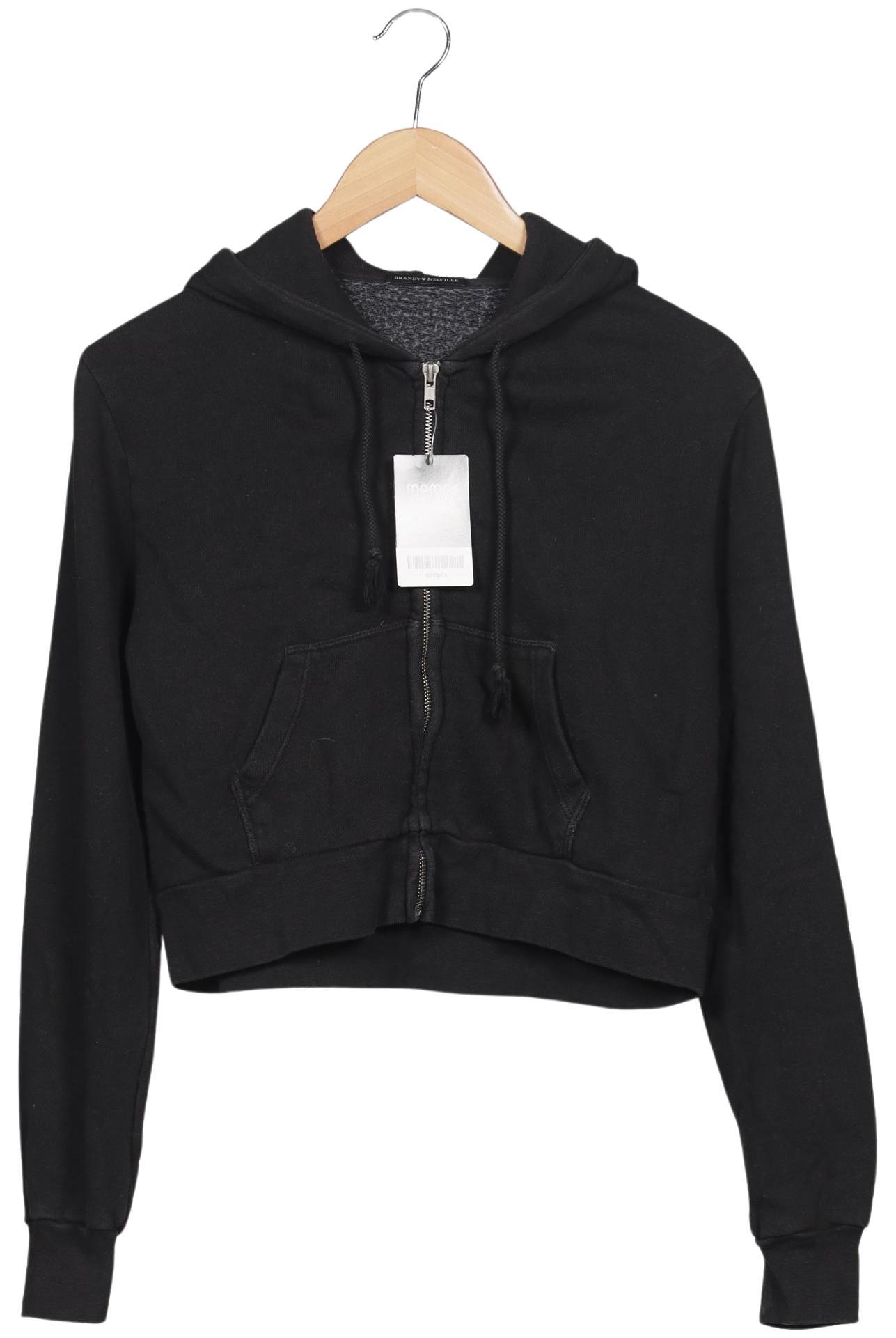

Brandy Melville Damen Kapuzenpullover, schwarz, Gr. 36