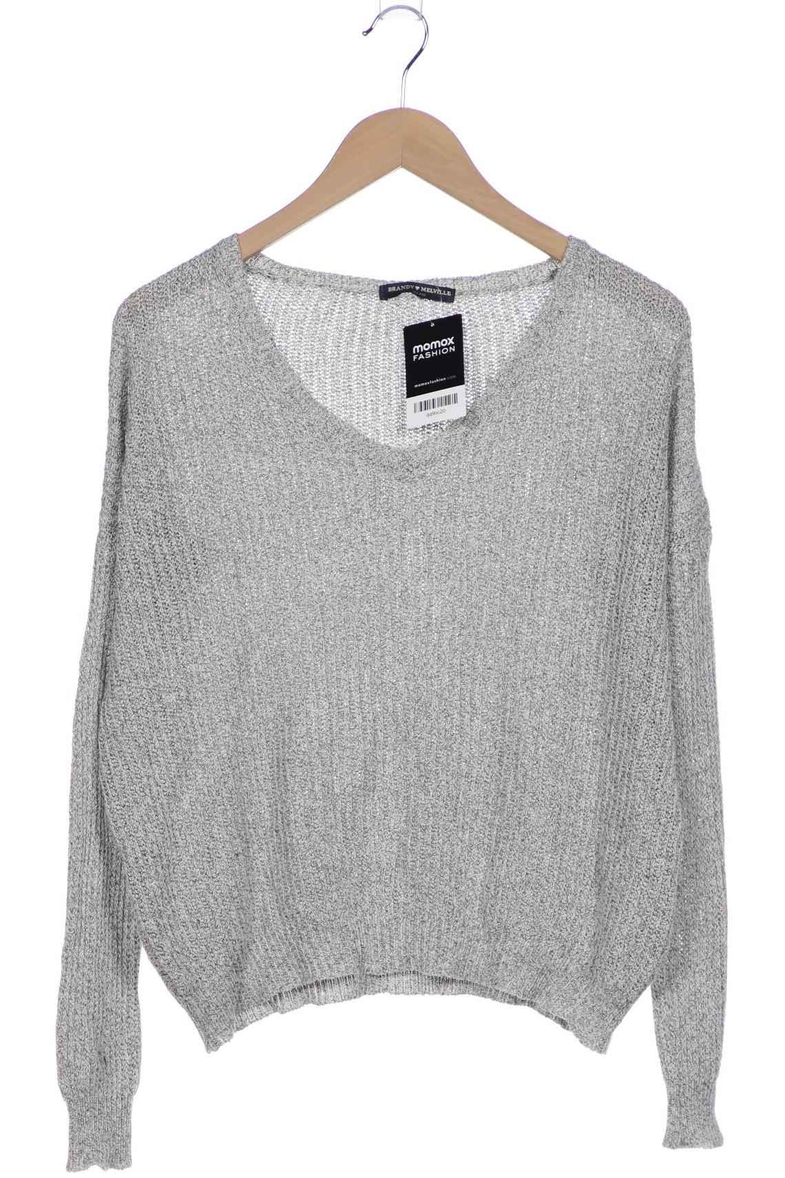 

Brandy Melville Damen Pullover, grau, Gr. uni