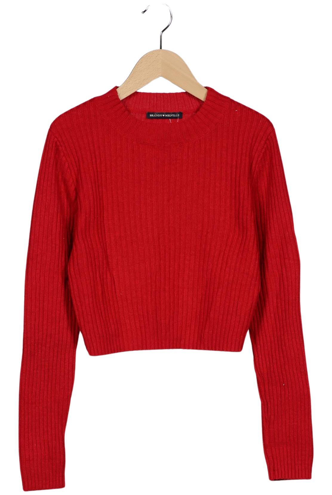 

Brandy Melville Damen Pullover, rot, Gr. 36