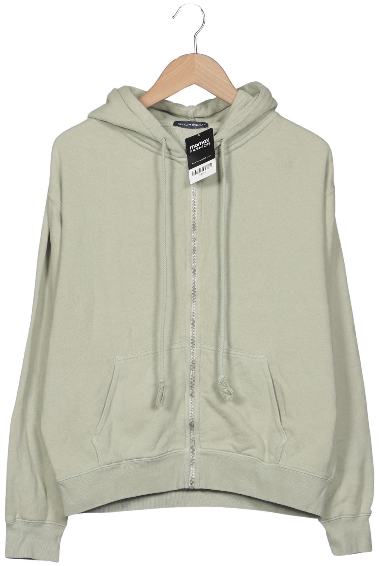 

Brandy Melville Damen Kapuzenpullover, hellgrün, Gr. 42