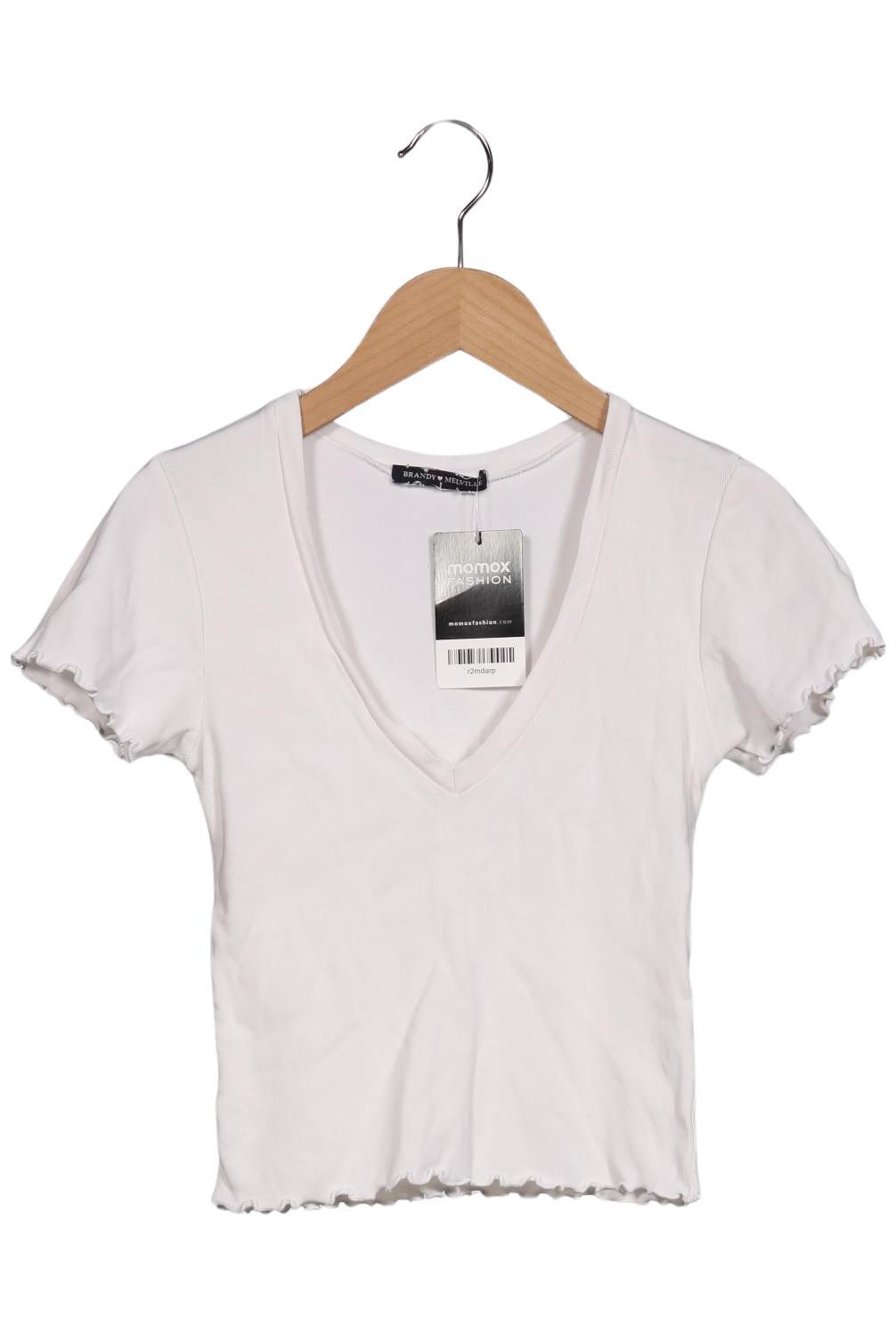 

Brandy Melville Damen T-Shirt, weiß, Gr. 30