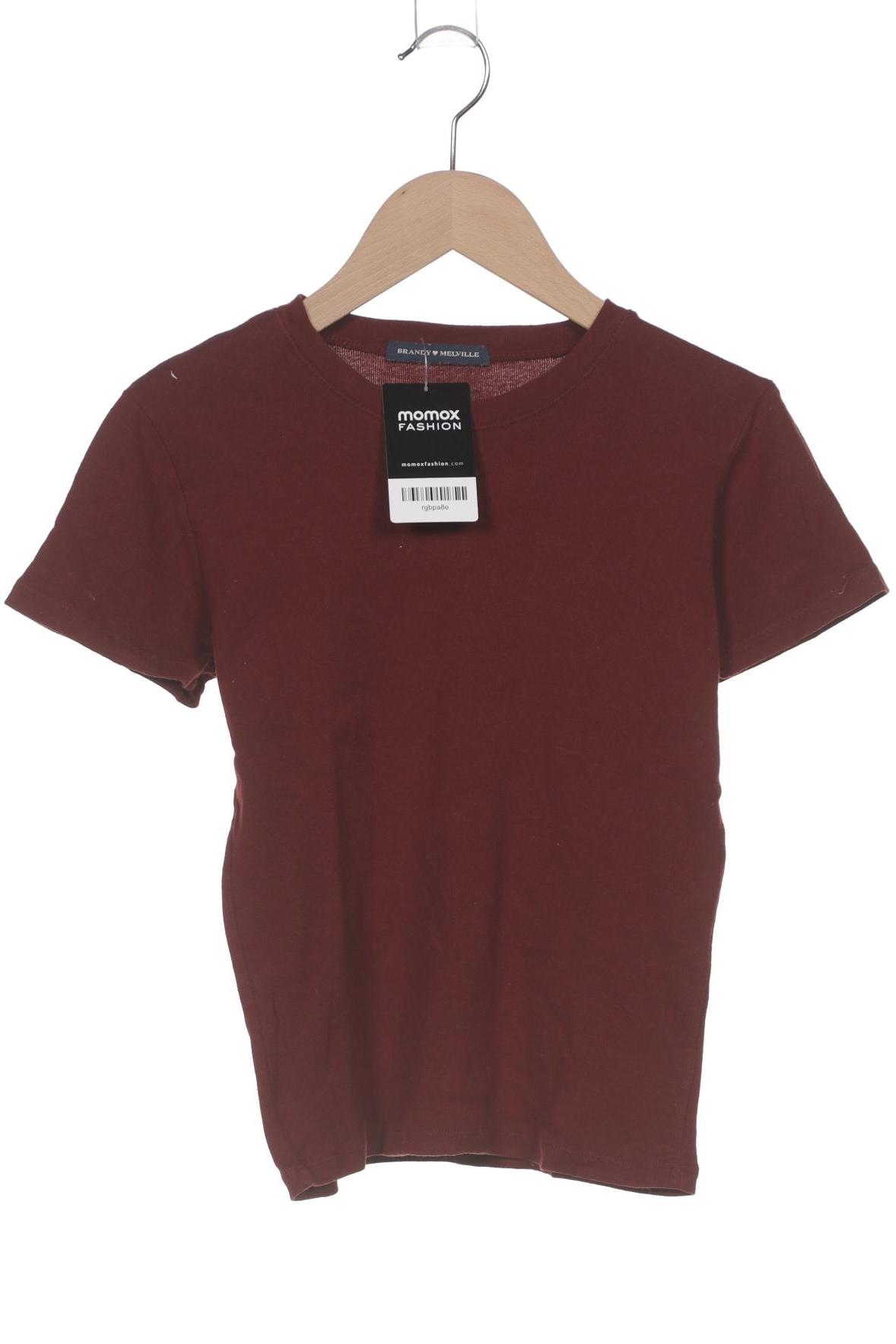

Brandy Melville Damen T-Shirt, bordeaux, Gr. 34