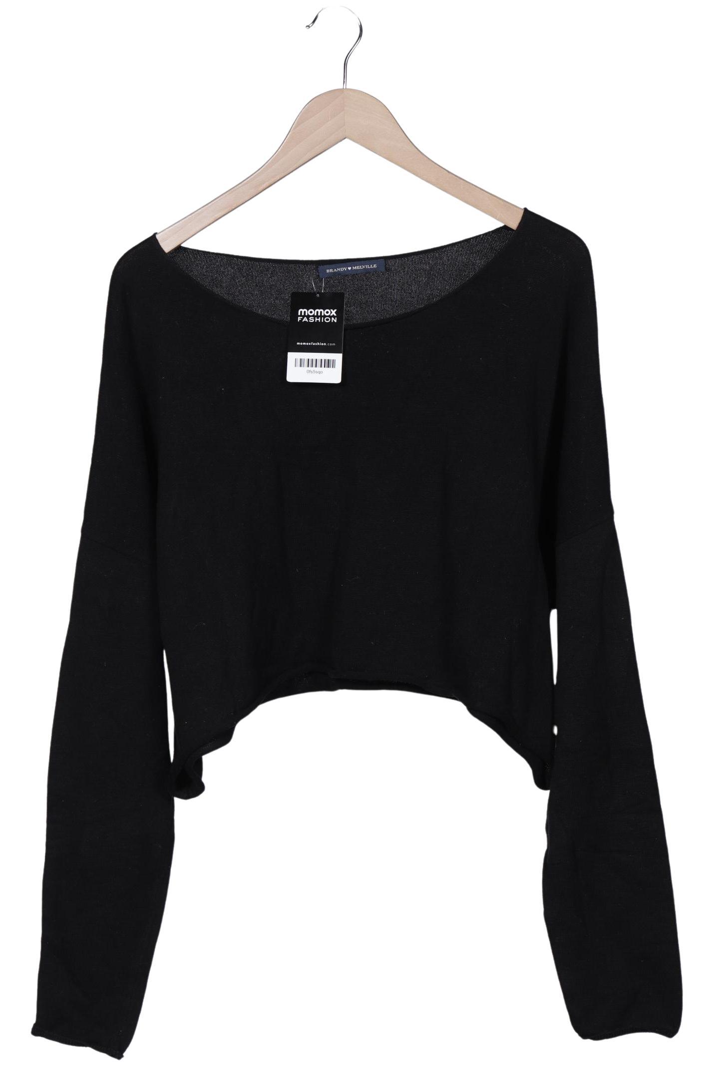 

Brandy Melville Damen Pullover, schwarz, Gr. uni