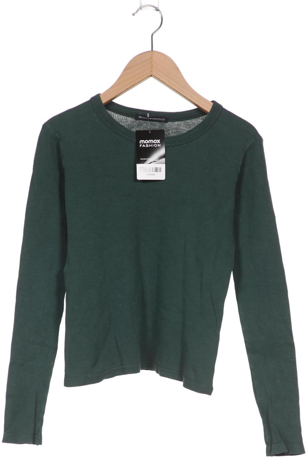 

Brandy Melville Damen Langarmshirt, grün, Gr. 34
