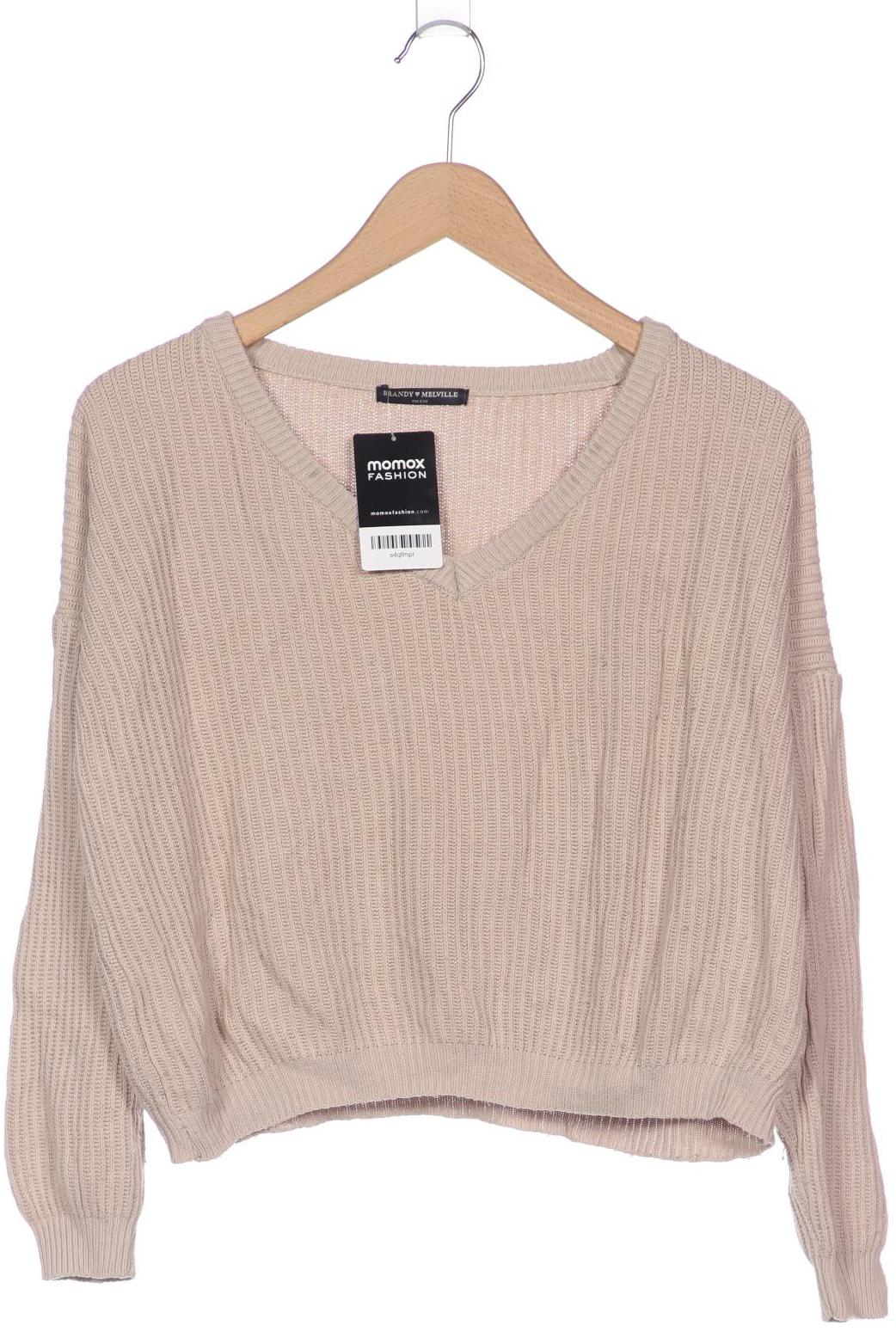 

Brandy Melville Damen Pullover, beige, Gr. uni