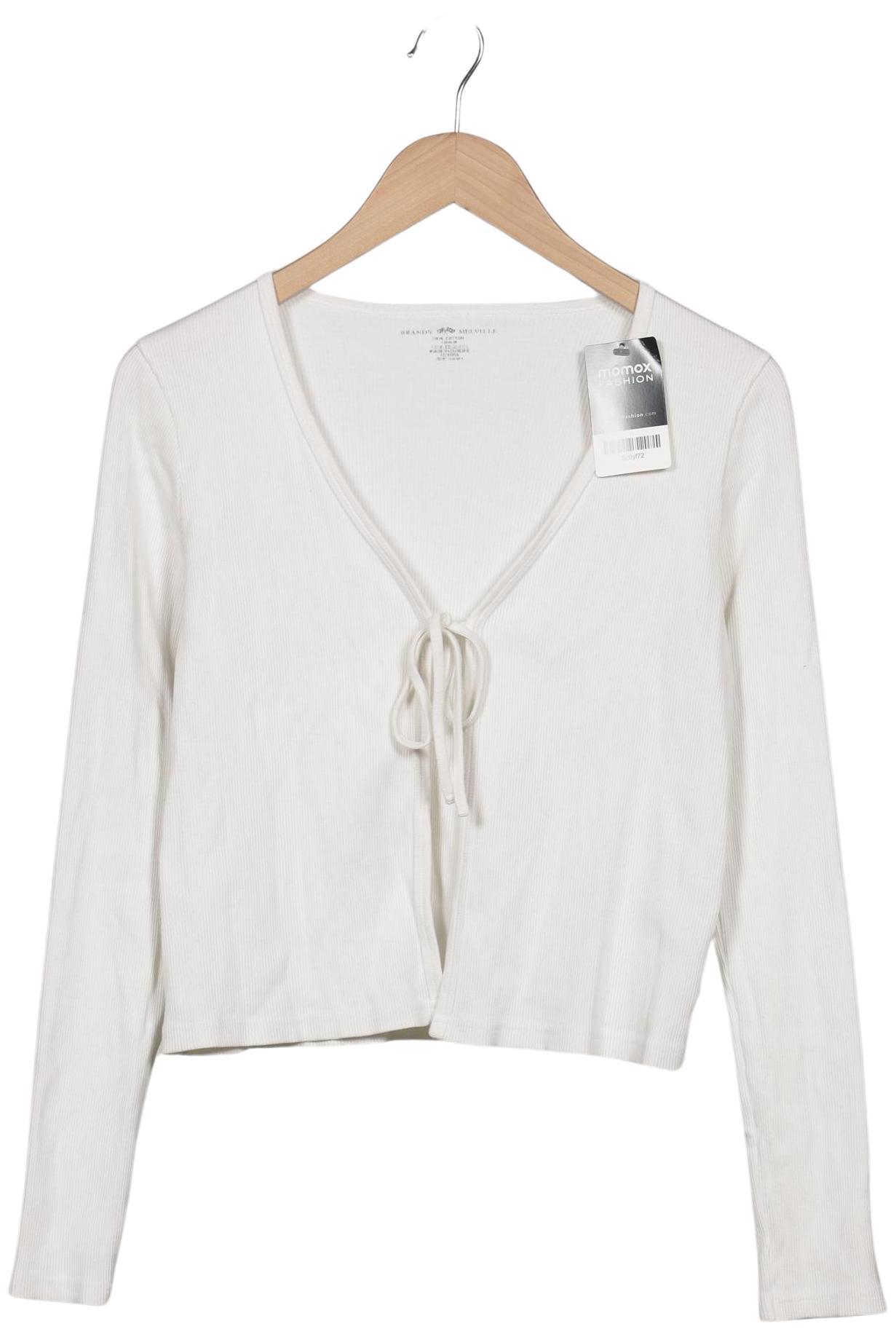 

Brandy Melville Damen Strickjacke, cremeweiß, Gr. 36