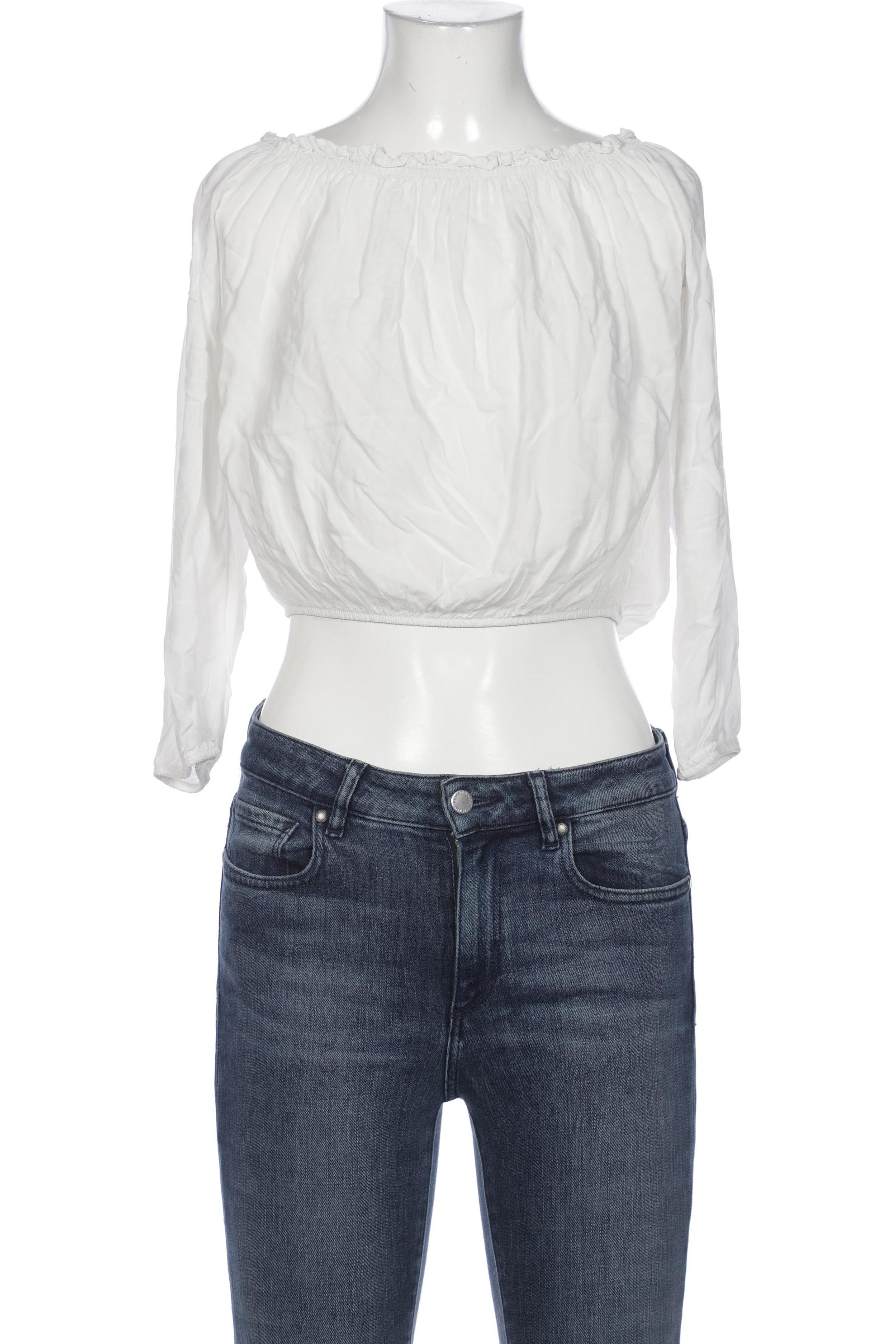 

Brandy Melville Damen Bluse, weiß, Gr. 32