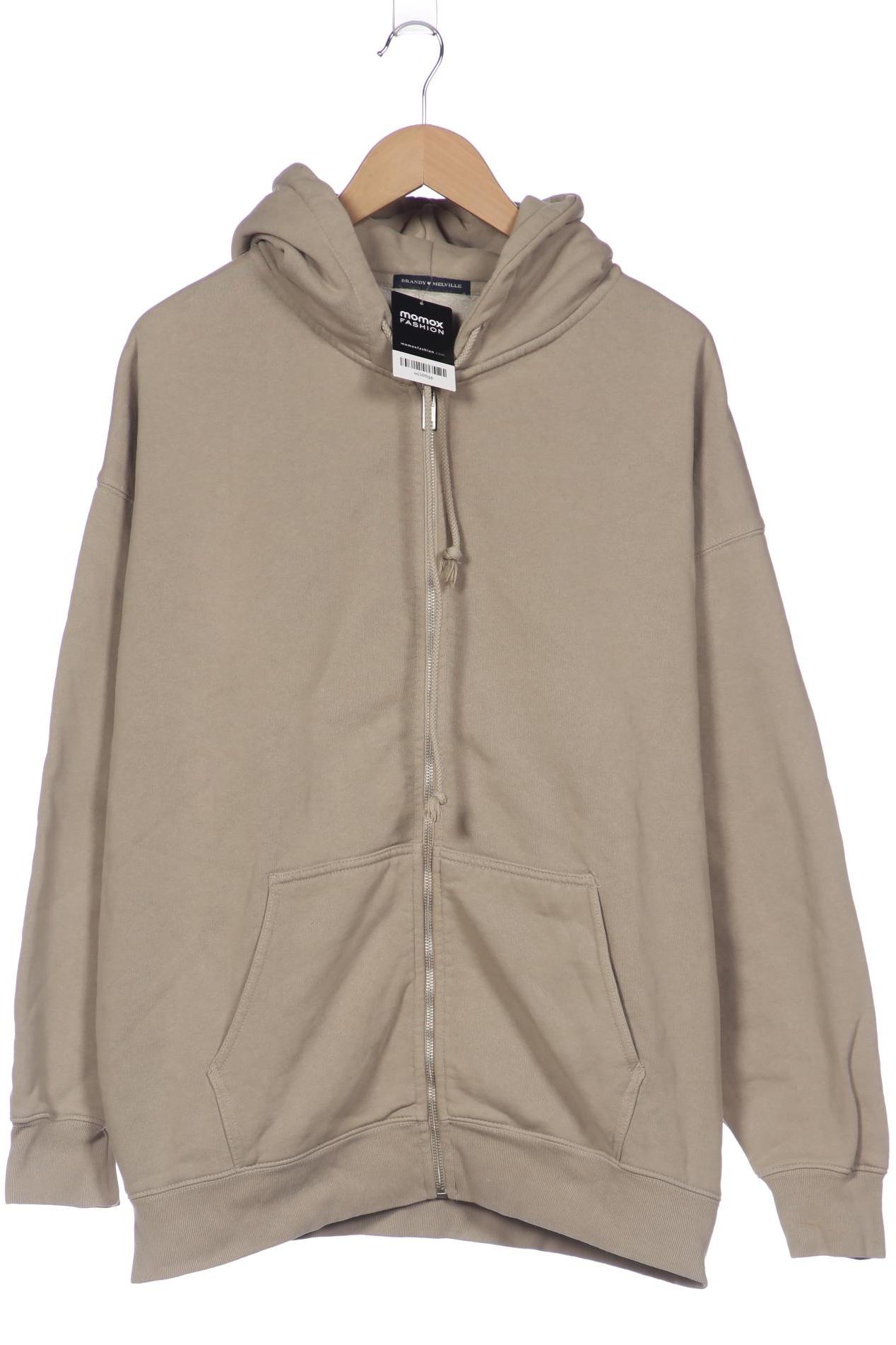 

Brandy Melville Damen Kapuzenpullover, beige, Gr. 48