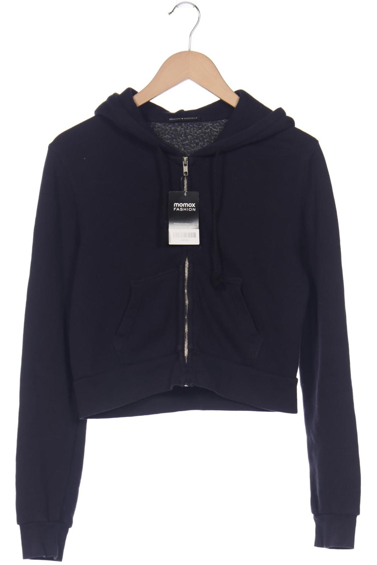 

Brandy Melville Damen Kapuzenpullover, marineblau, Gr. 36