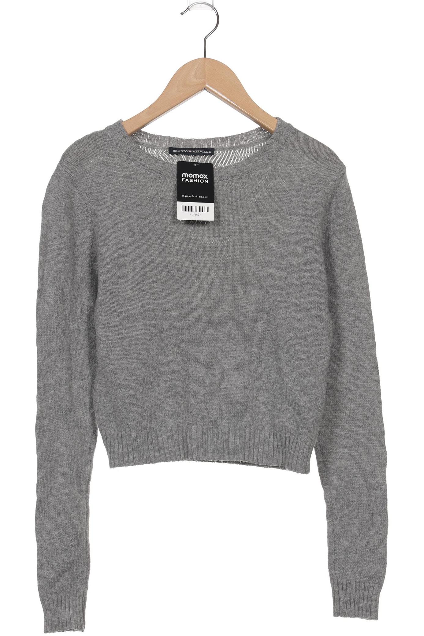 

Brandy Melville Damen Pullover, grau, Gr. 34