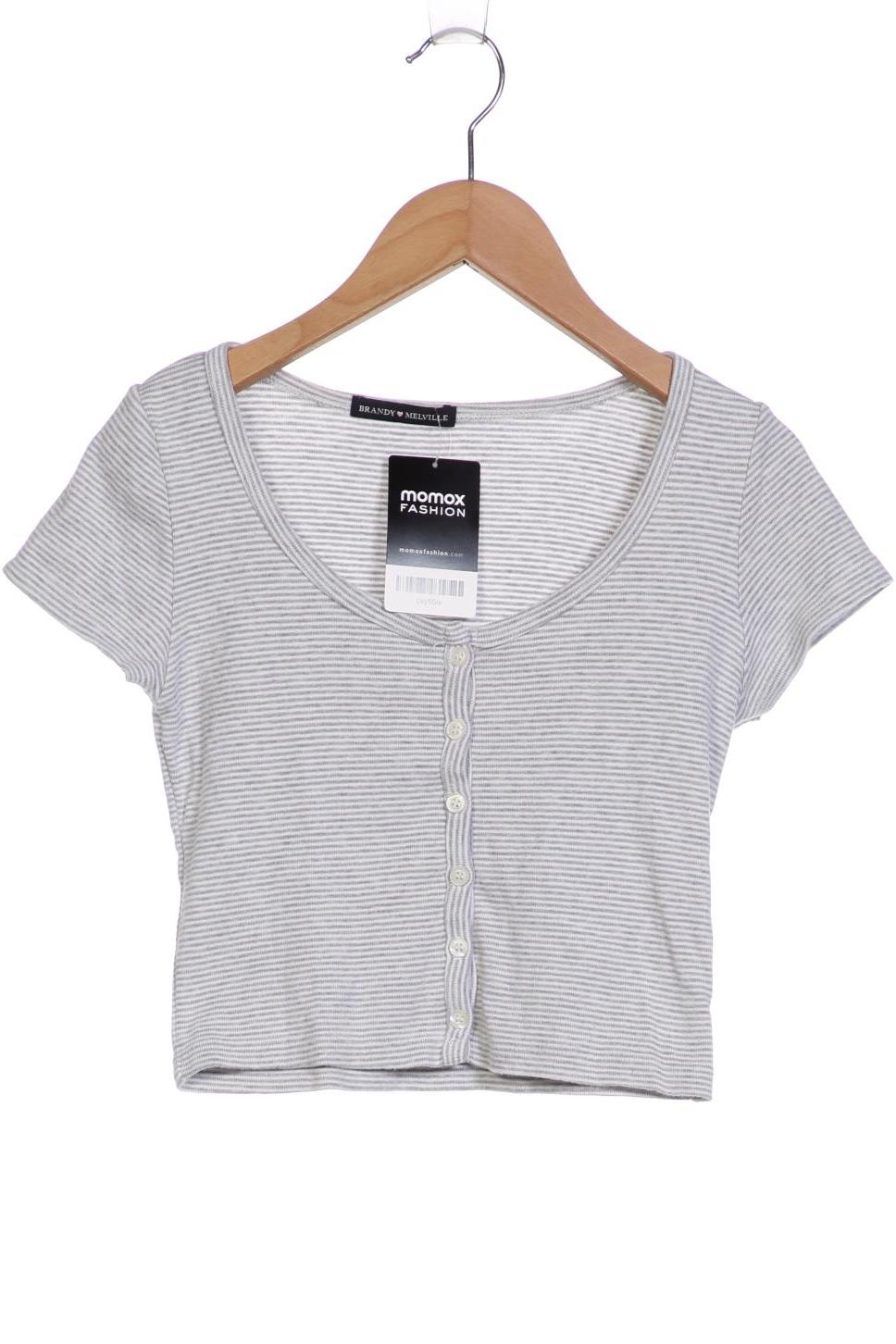 

Brandy Melville Damen T-Shirt, grau, Gr. 30