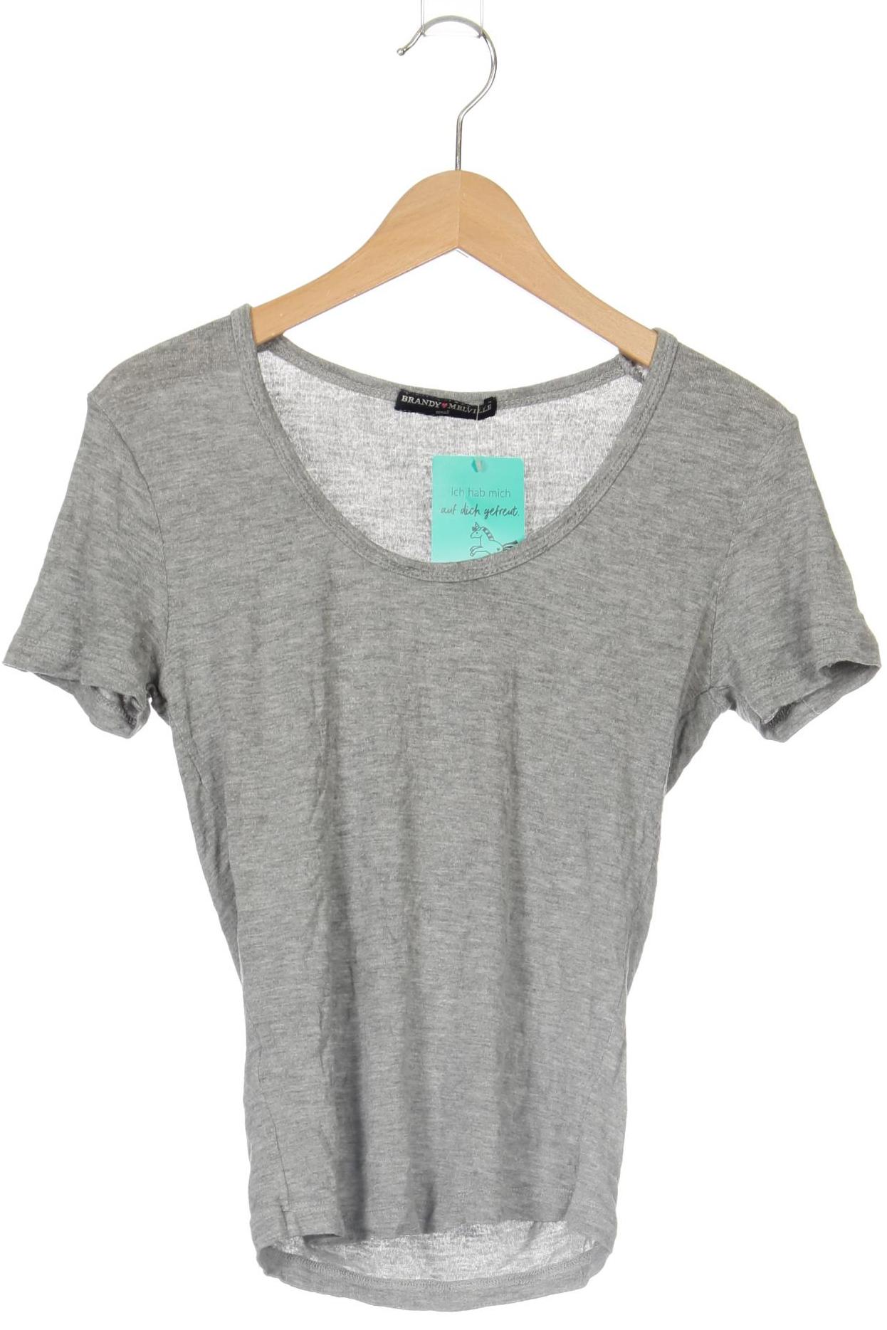 

Brandy Melville Damen T-Shirt, grau, Gr. 36