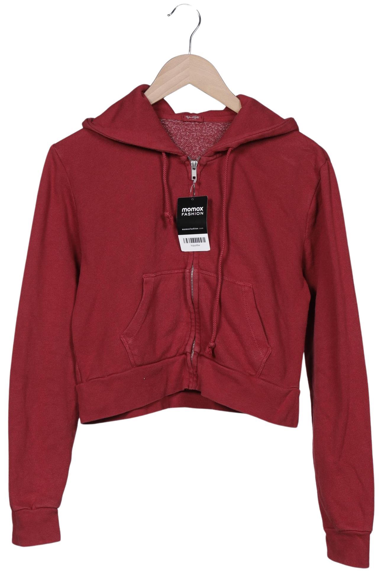 

Brandy Melville Damen Kapuzenpullover, rot, Gr. 38