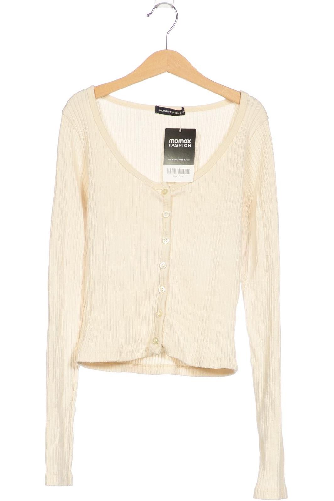 

Brandy Melville Damen Strickjacke, cremeweiß, Gr. 30