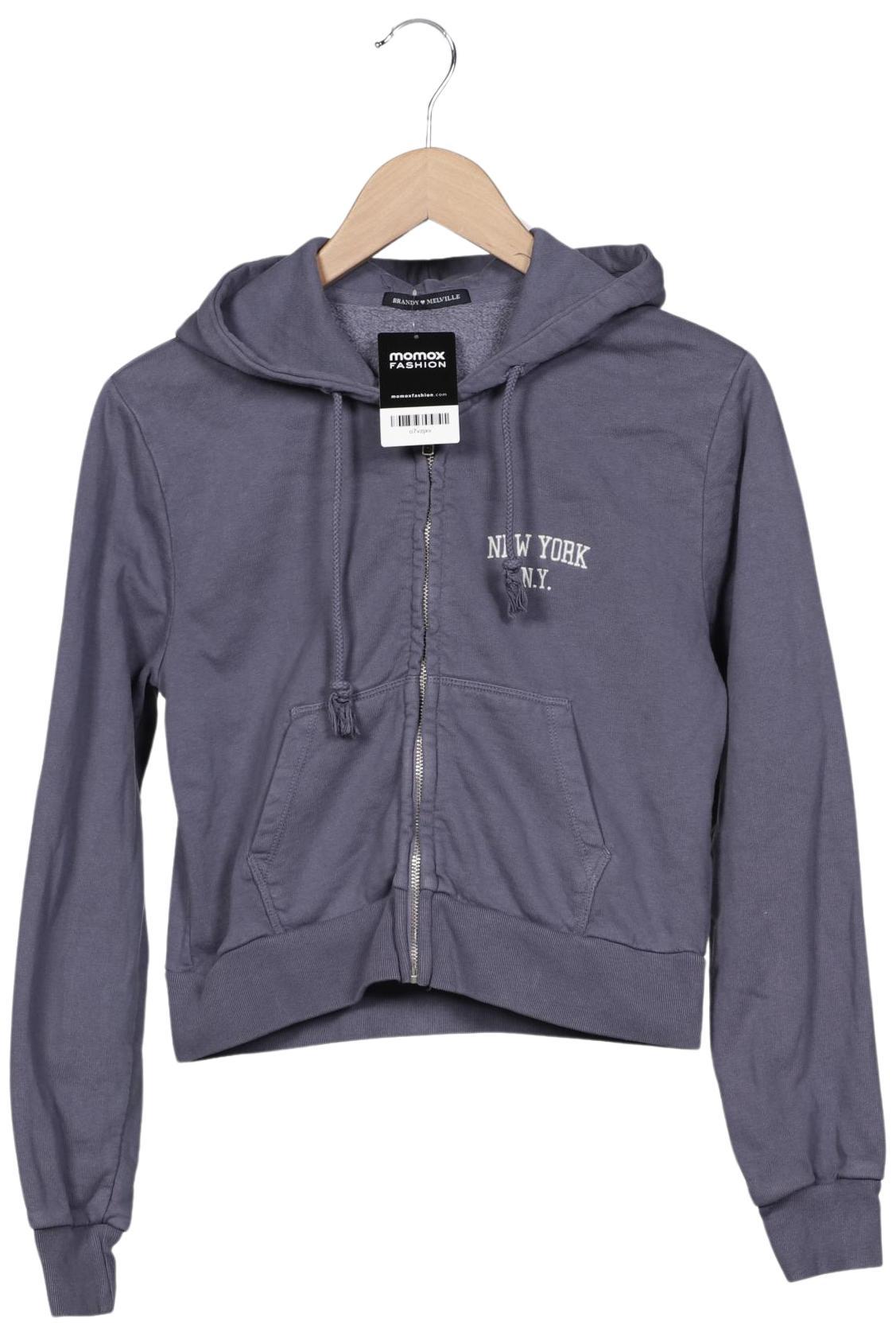 

Brandy Melville Damen Kapuzenpullover, marineblau, Gr. 36