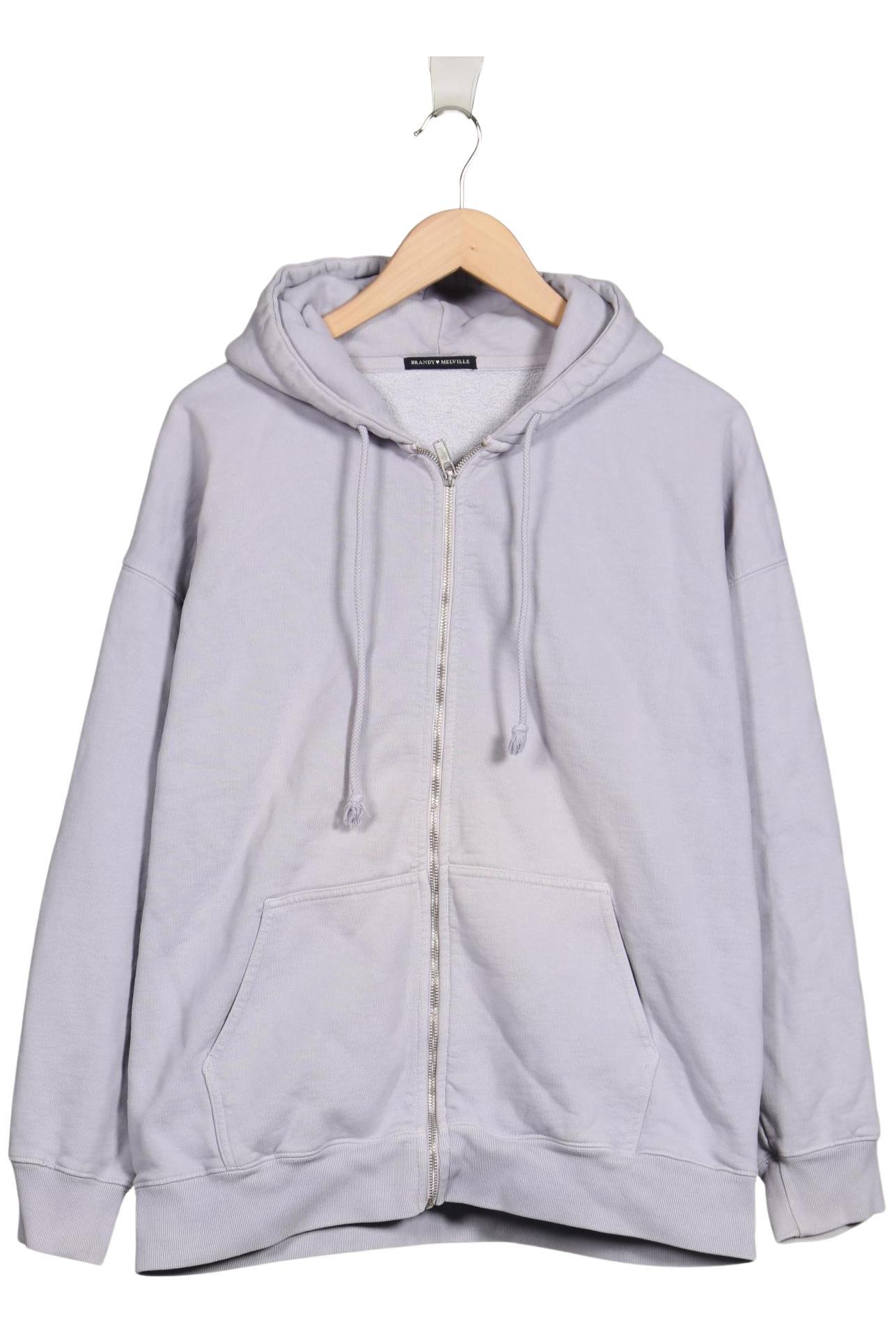 

Brandy Melville Damen Kapuzenpullover, hellblau, Gr. 44
