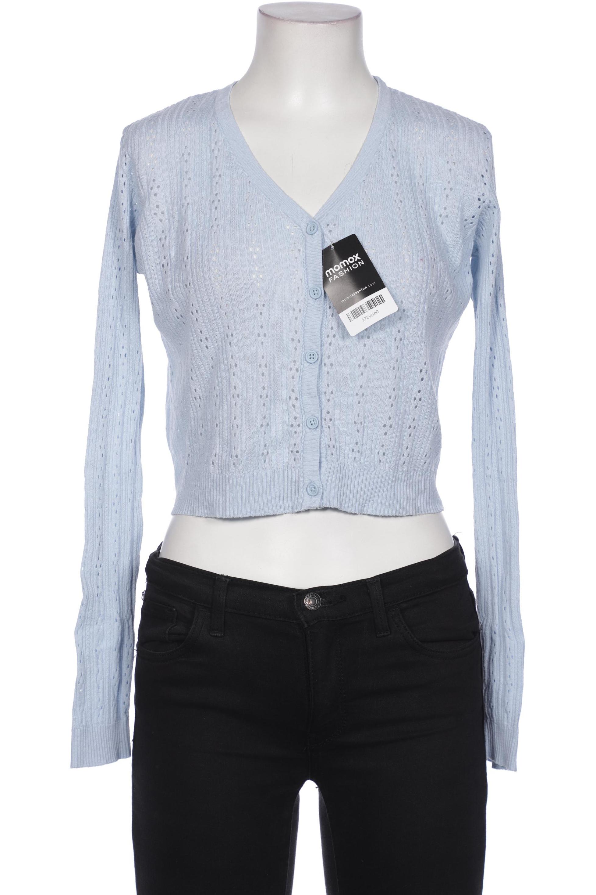 

Brandy Melville Damen Strickjacke, hellblau, Gr. 36