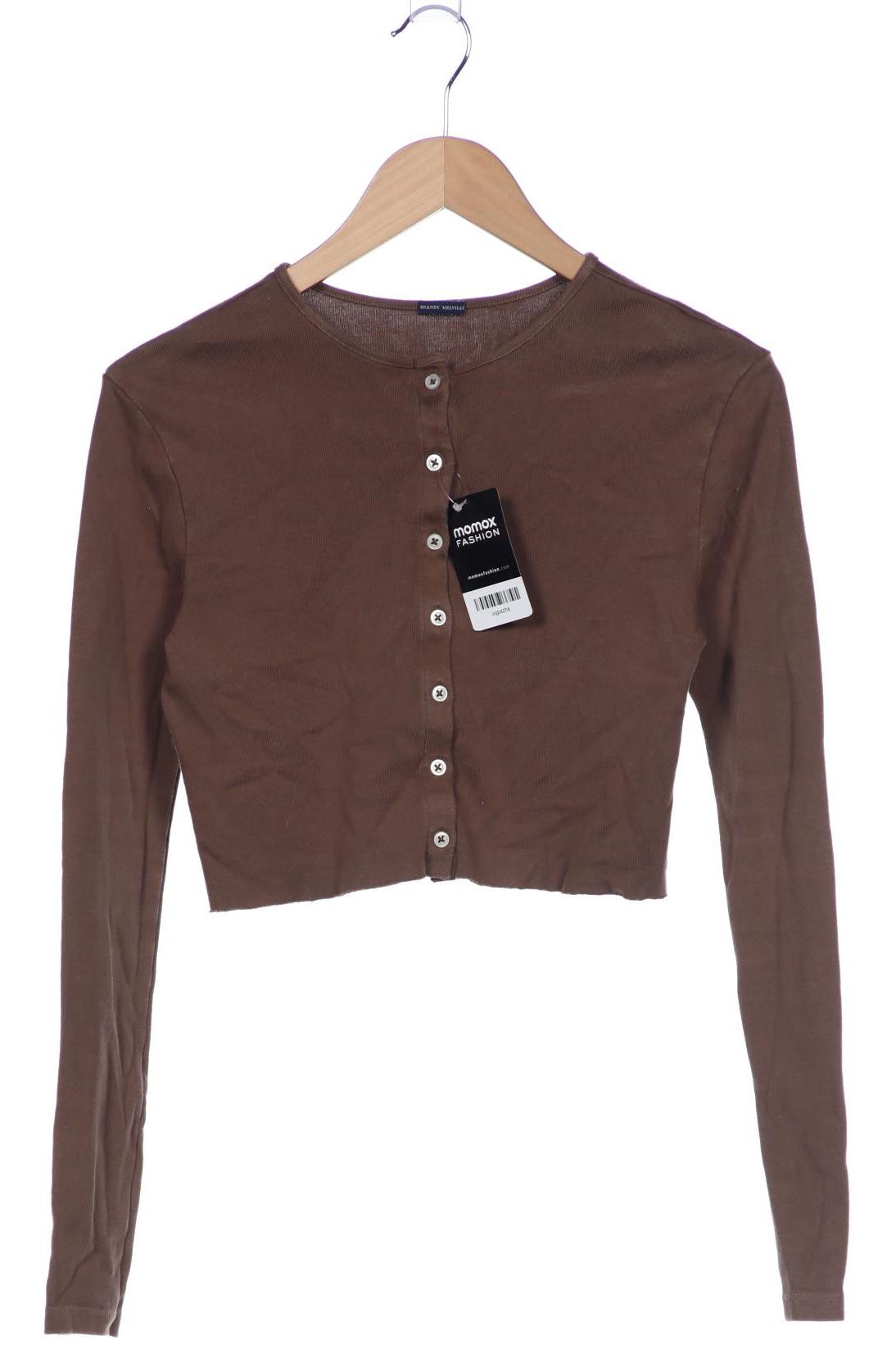 

Brandy Melville Damen Strickjacke, braun, Gr. 34