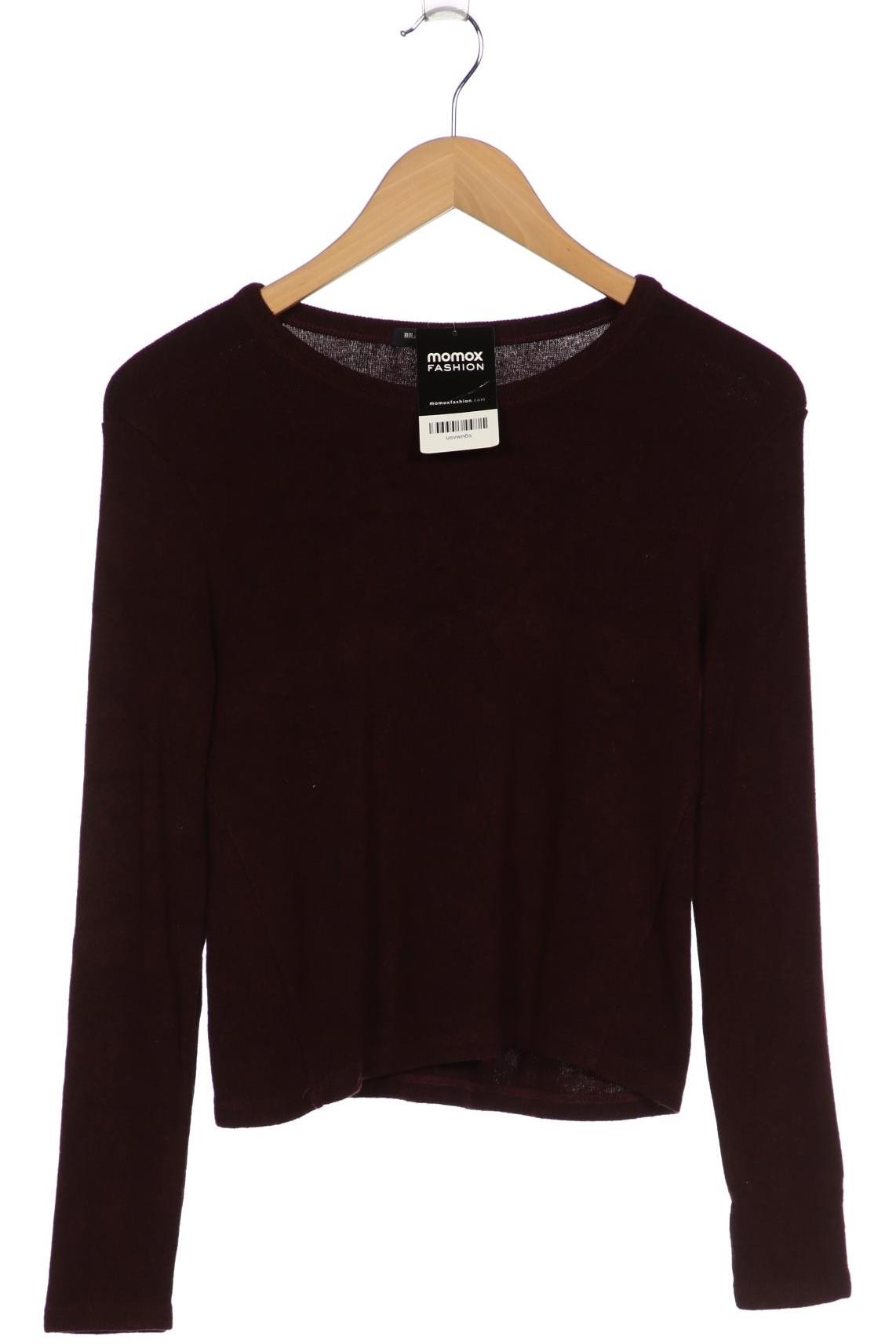 

Brandy Melville Damen Langarmshirt, bordeaux, Gr. uni