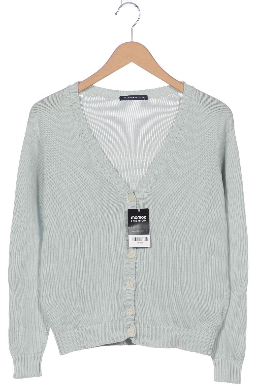 

Brandy Melville Damen Strickjacke, türkis, Gr. 38