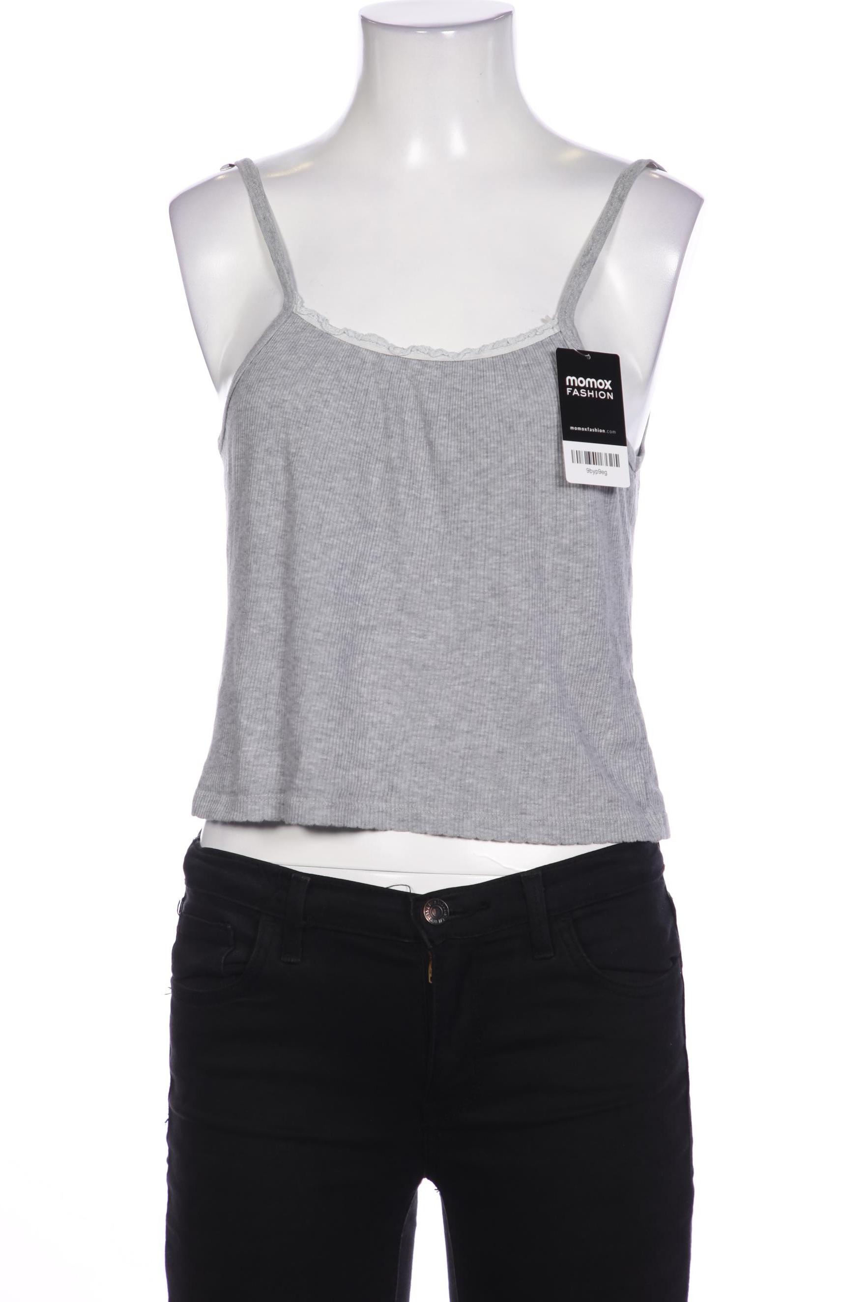 

Brandy Melville Damen Top, grau, Gr. 34