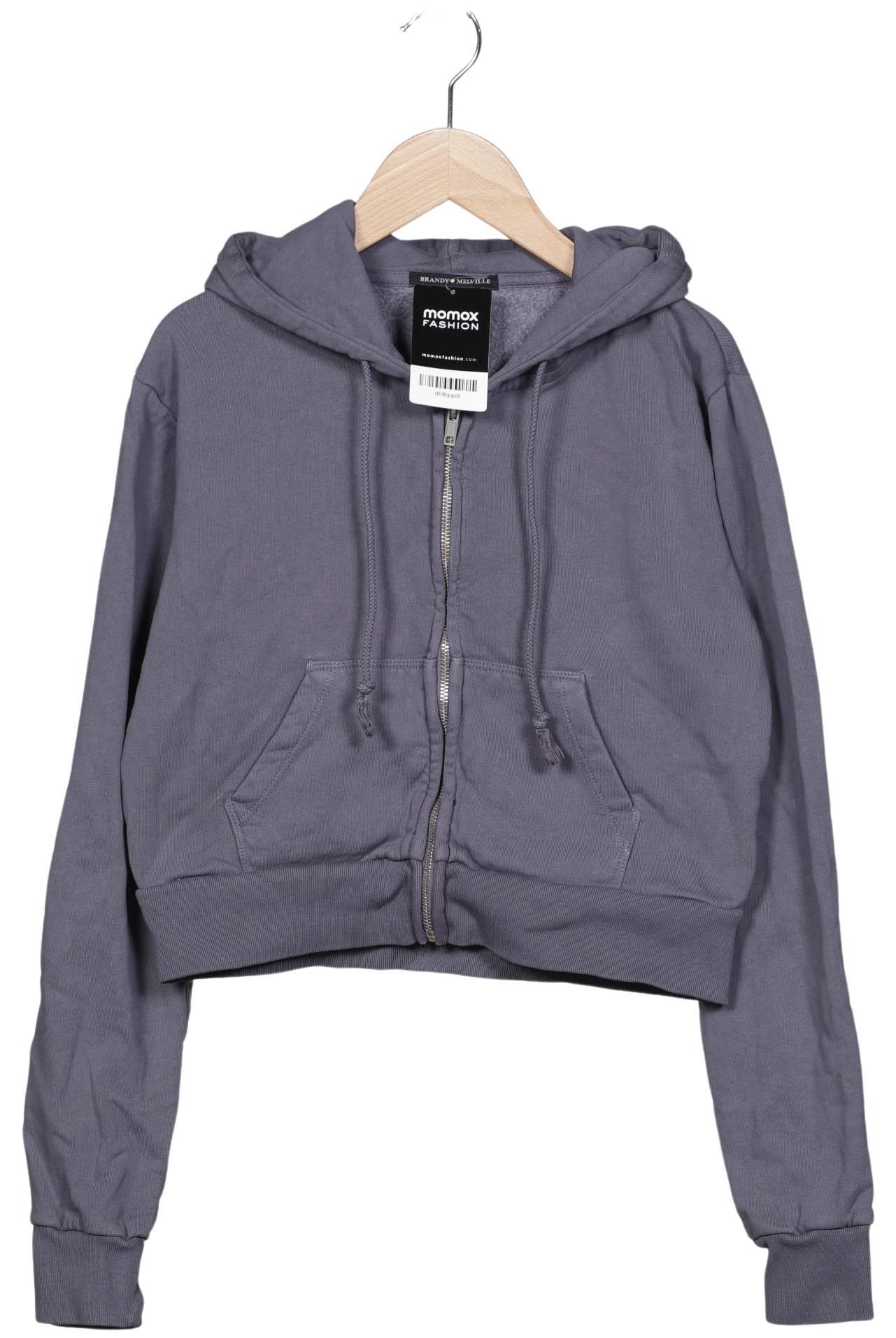 

Brandy Melville Damen Kapuzenpullover, grau, Gr. 36