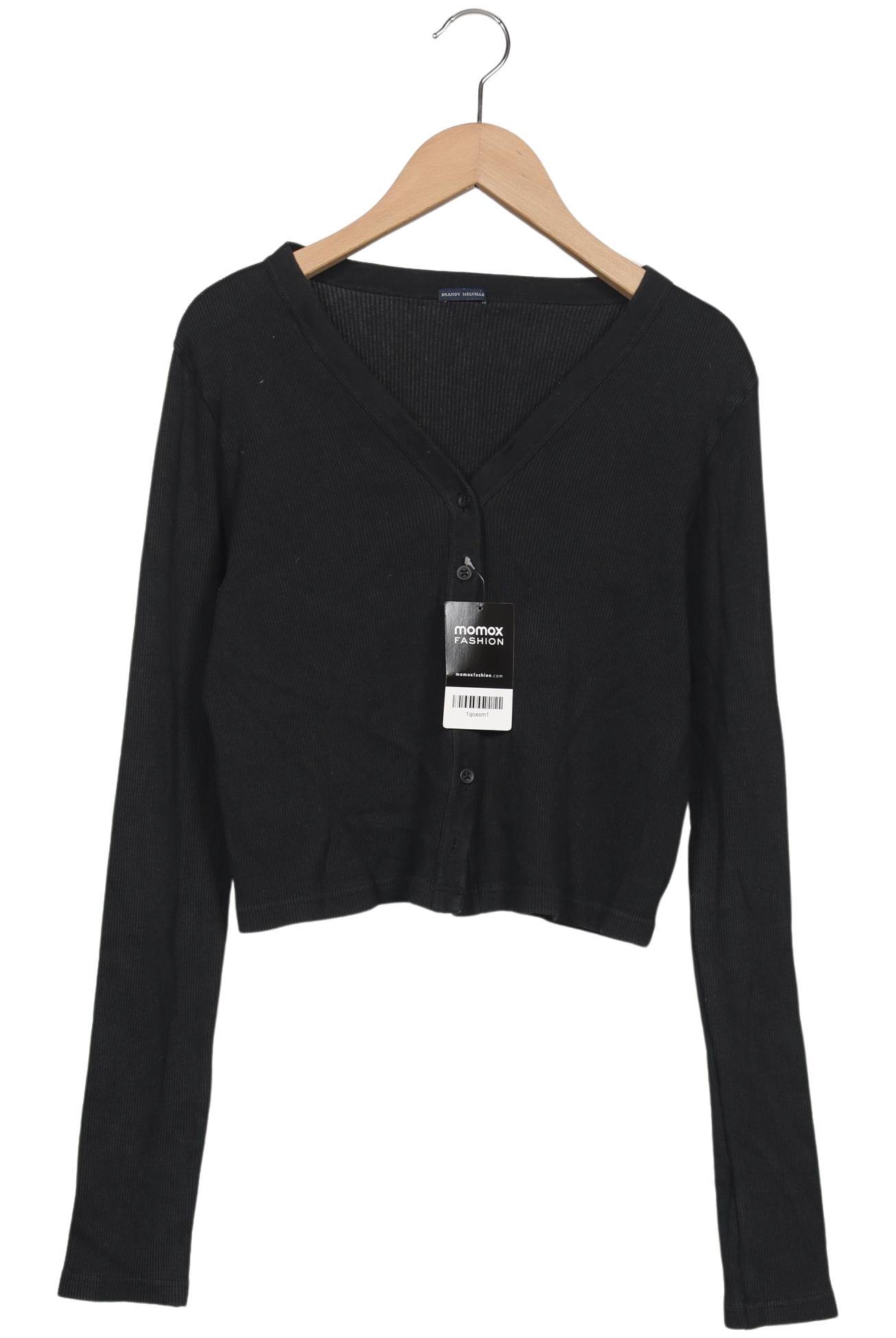 

Brandy Melville Damen Langarmshirt, schwarz, Gr. 36
